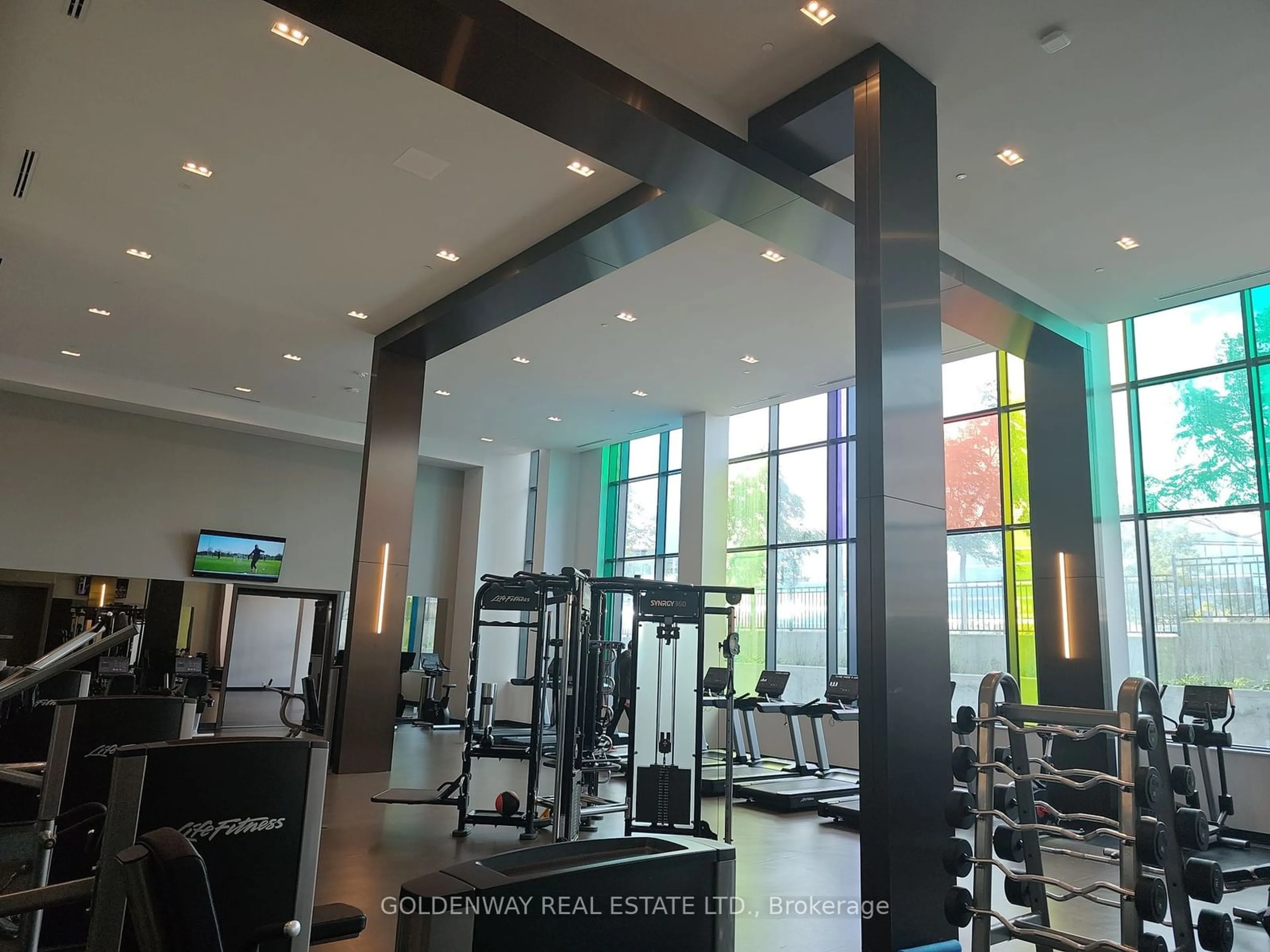 Gym or fitness room for 38 Gandhi Lane #2902, Markham Ontario L3T 0G9