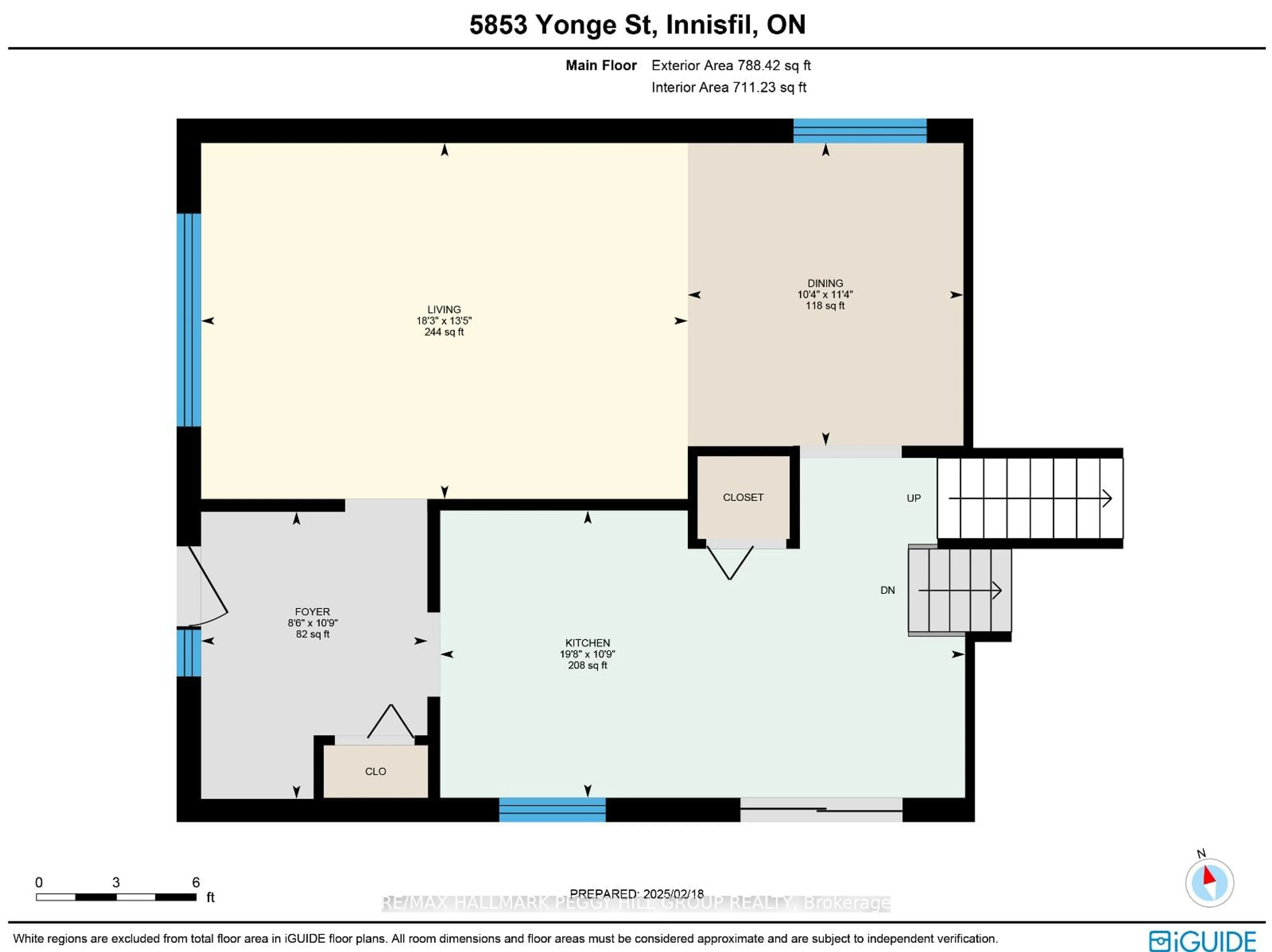 Floor plan for 5853 Yonge St, Innisfil Ontario L0L 1K0