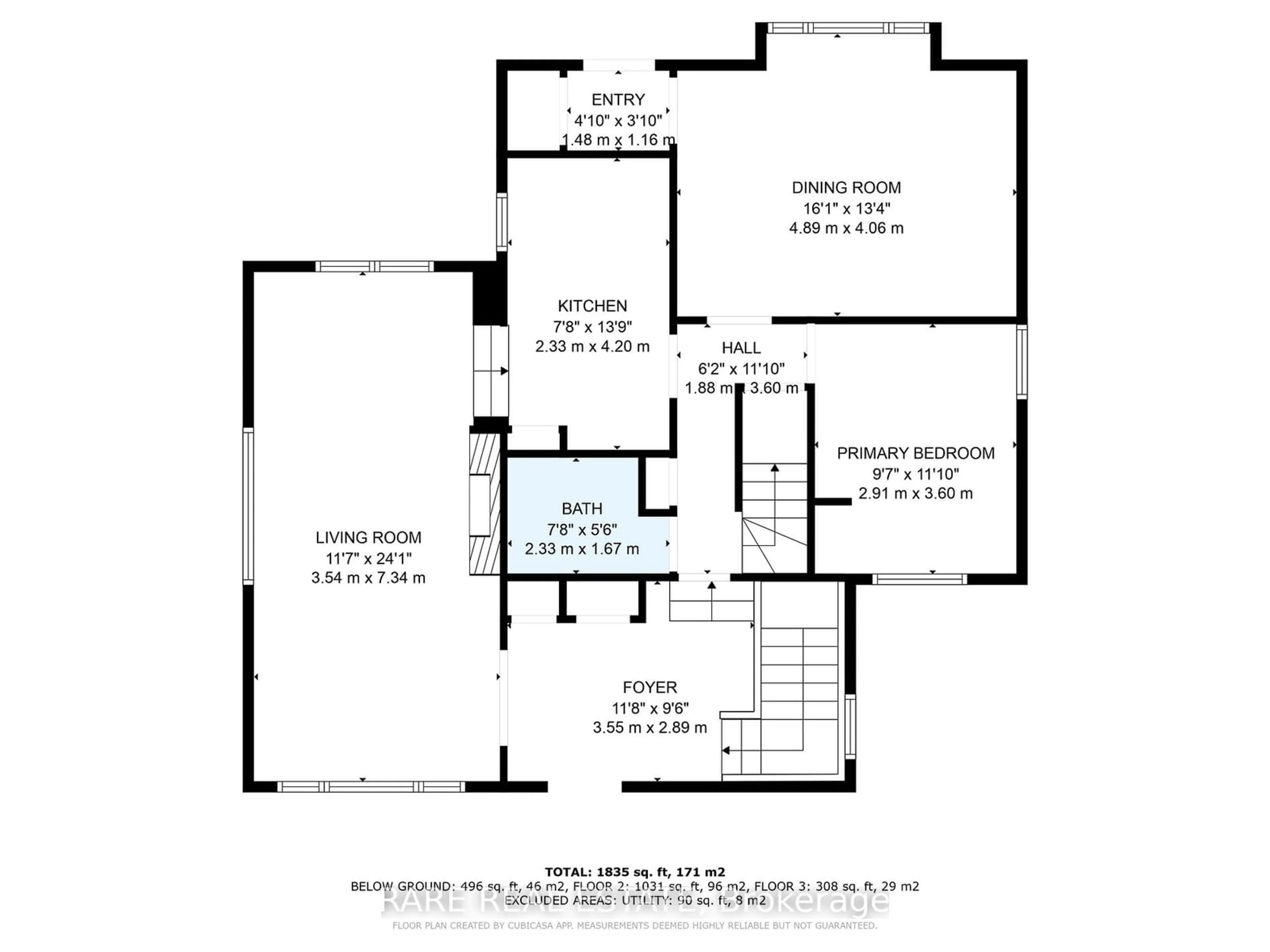 Floor plan for 17 Evan Ave, Adjala-Tosorontio Ontario L0M 1K0