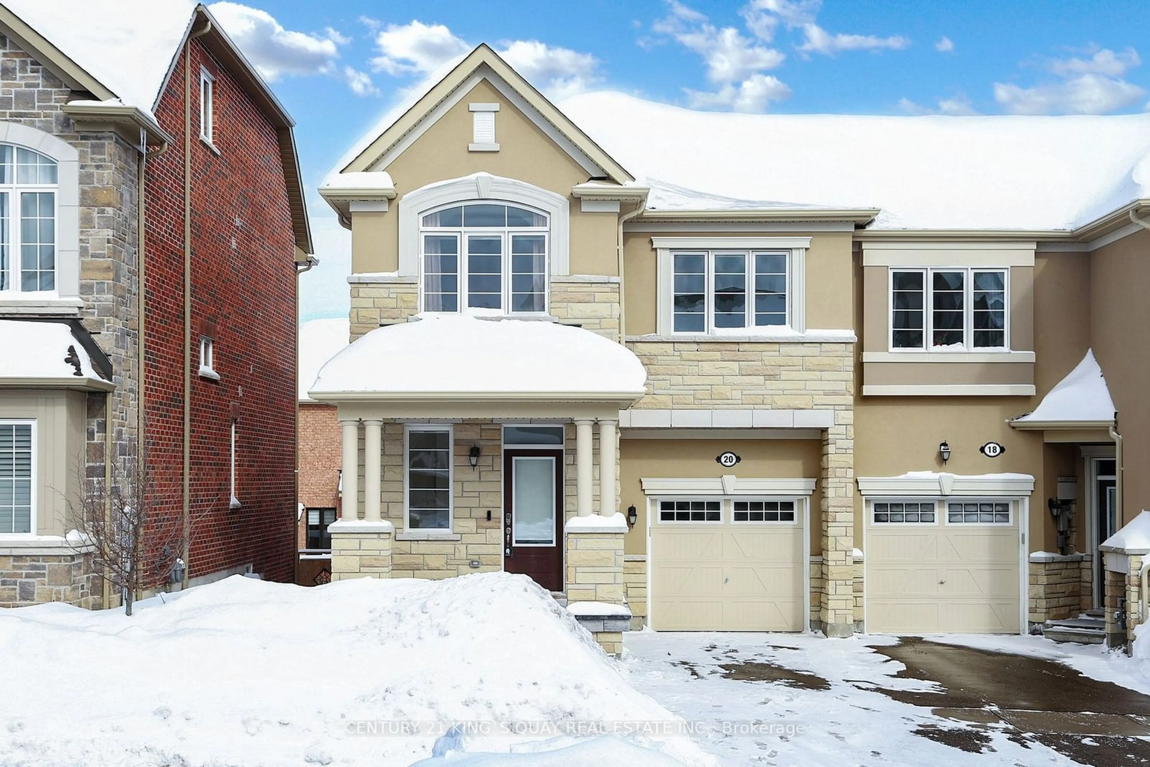 Home with brick exterior material, street for 20 Ness Dr, Richmond Hill Ontario L4S 0J9