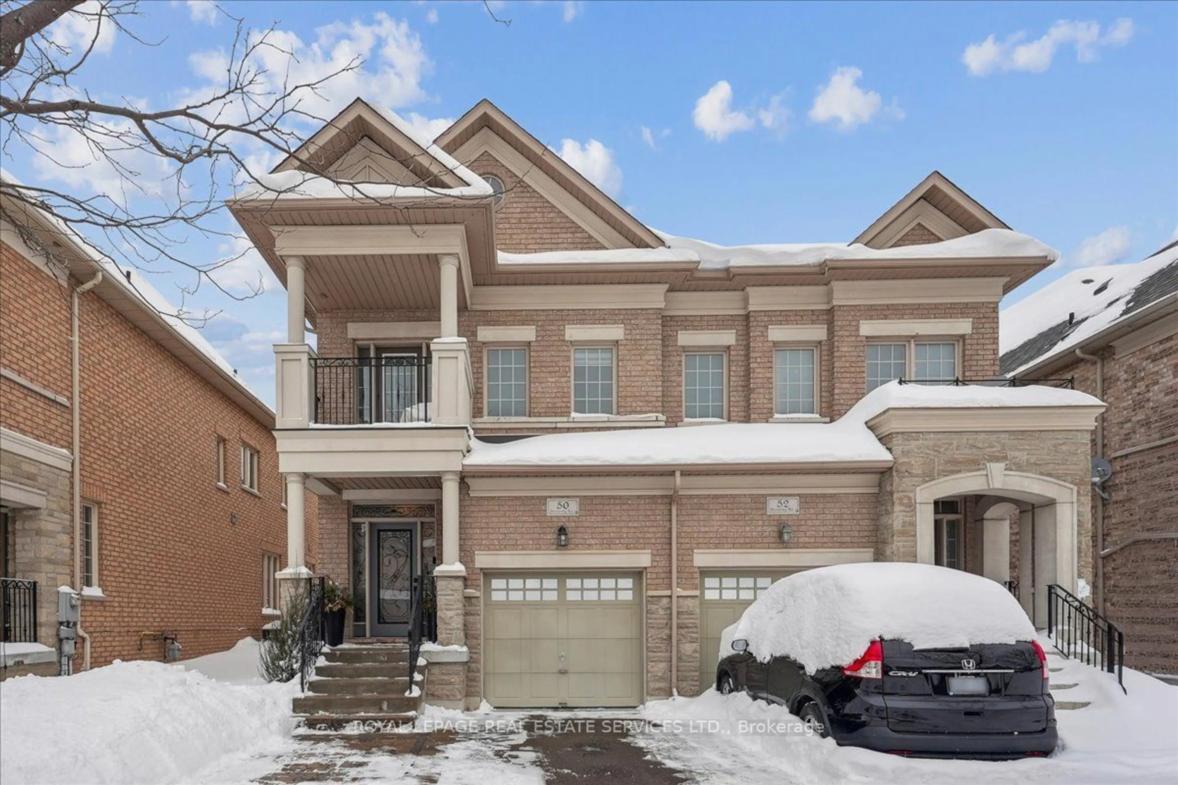 Home with brick exterior material, street for 50 Ostrovsky Rd, Vaughan Ontario L4H 0V9