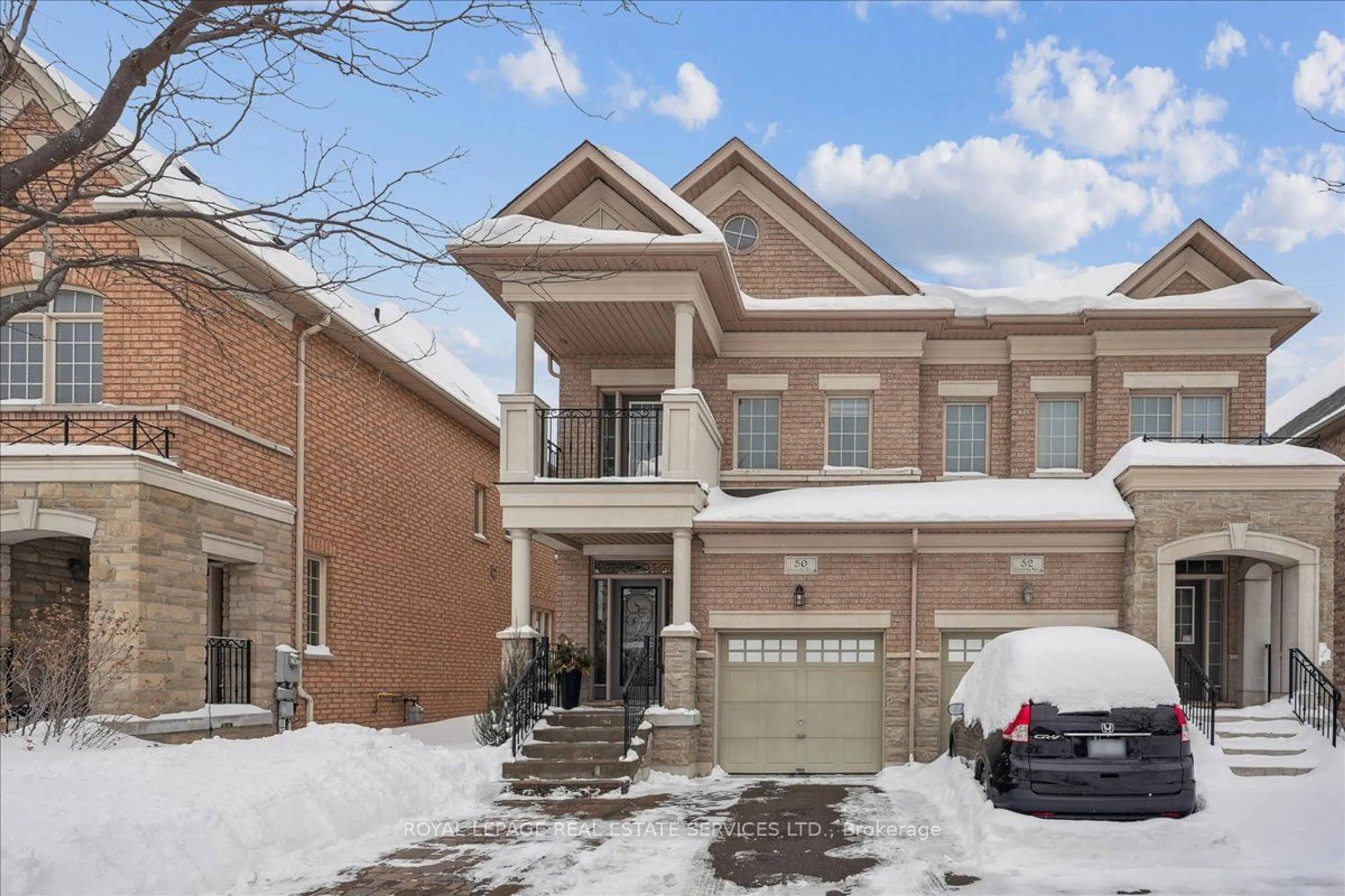 Home with brick exterior material, street for 50 Ostrovsky Rd, Vaughan Ontario L4H 0V9