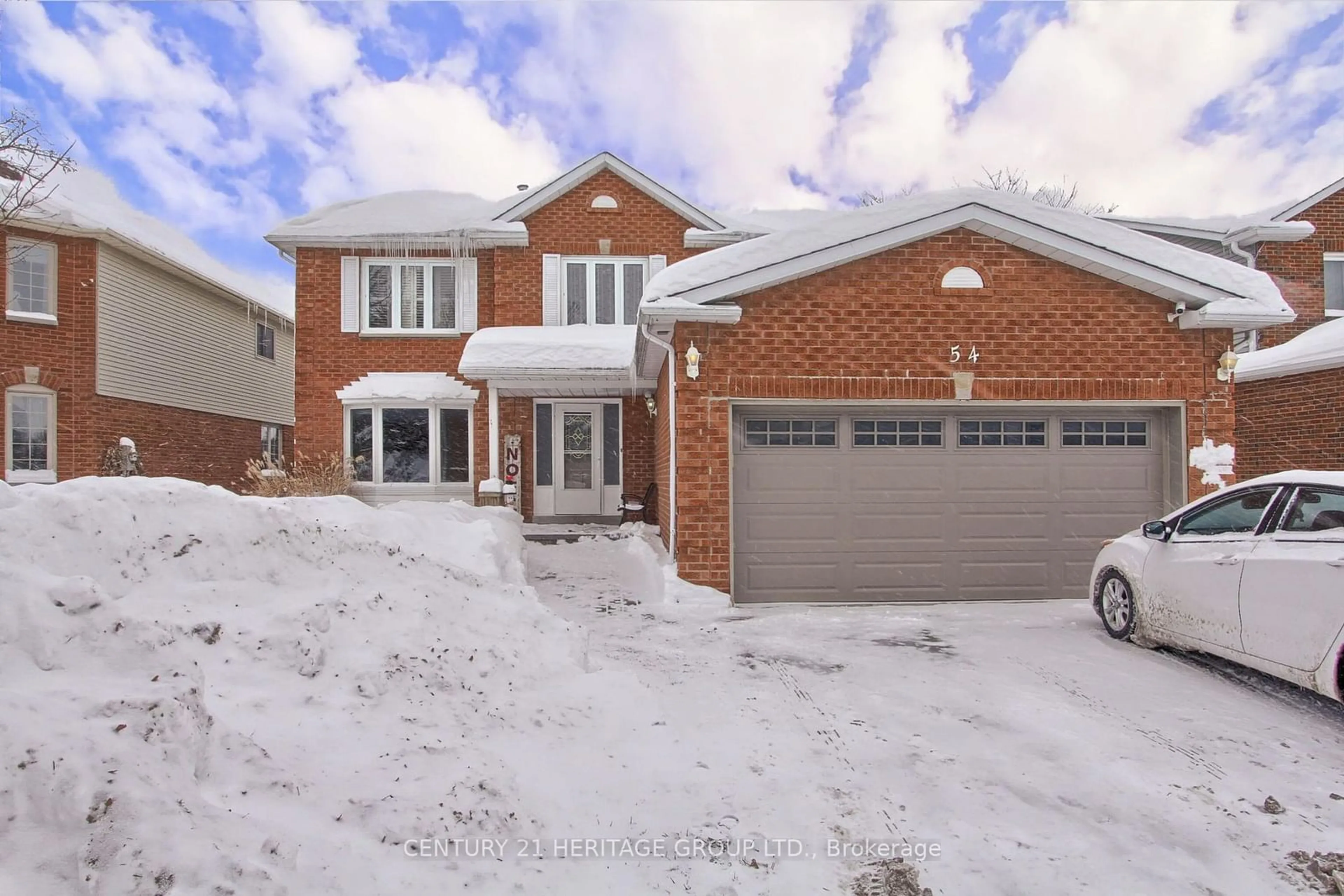 Home with brick exterior material, street for 54 Hadera Pl, Georgina Ontario L4P 3N6