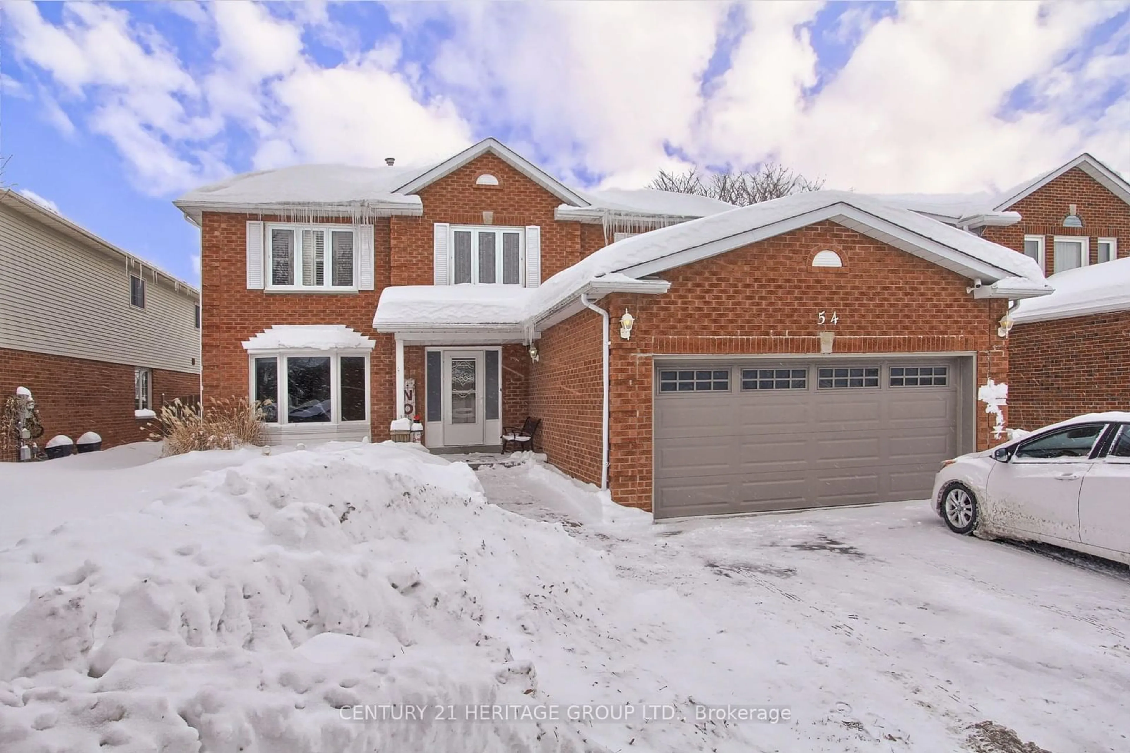 Home with brick exterior material, street for 54 Hadera Pl, Georgina Ontario L4P 3N6