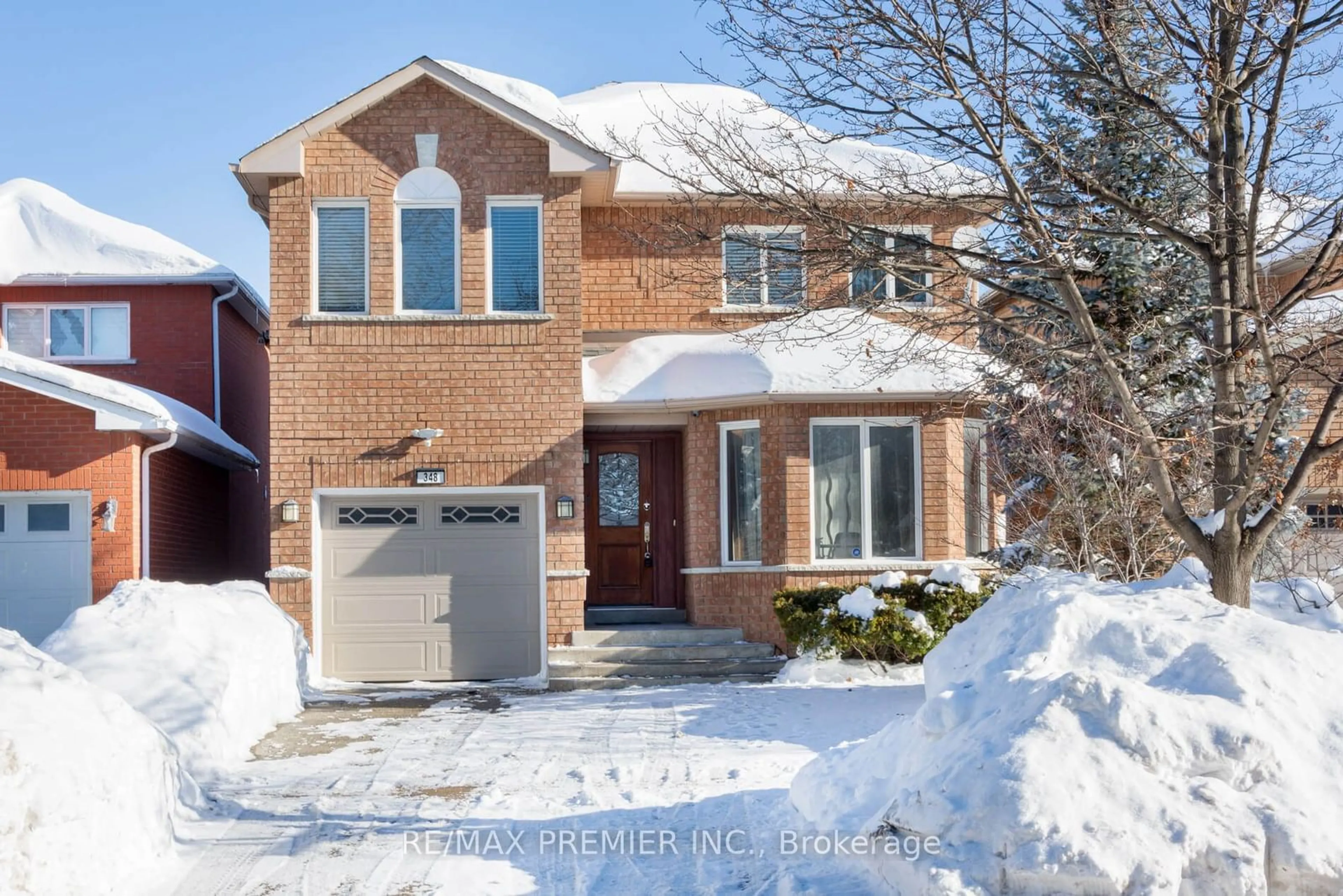 Home with brick exterior material, street for 348 Royalpark Way, Vaughan Ontario L4K 1K4