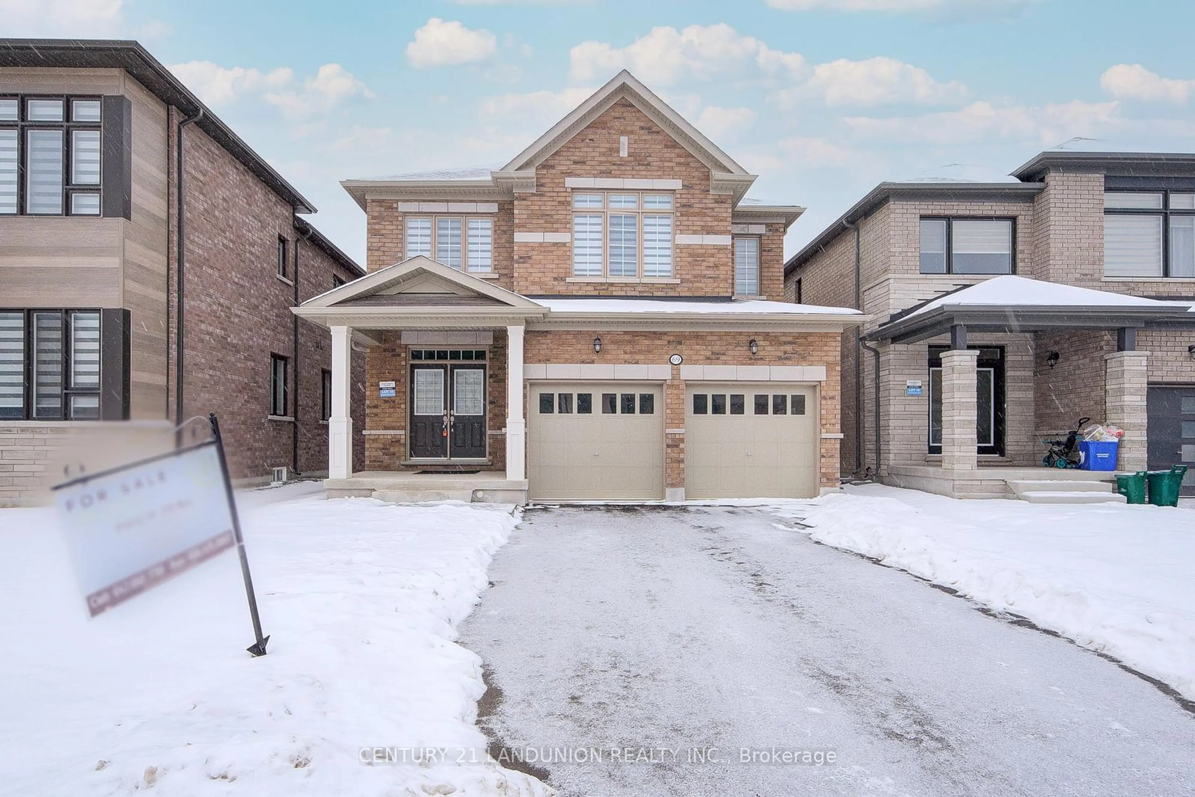 Home with brick exterior material, street for 69 Bud Leggett Cres, Georgina Ontario L4P 0T1