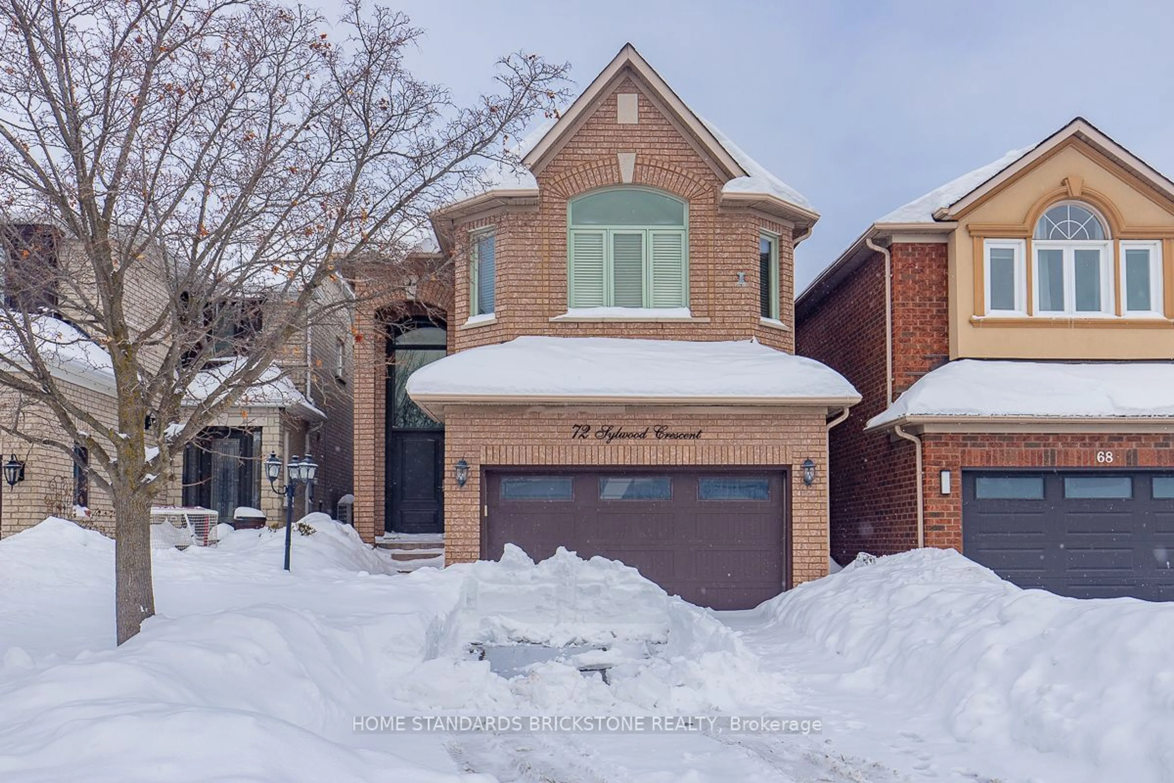 Home with brick exterior material, street for 72 Sylwood Cres, Vaughan Ontario L6A 2P7