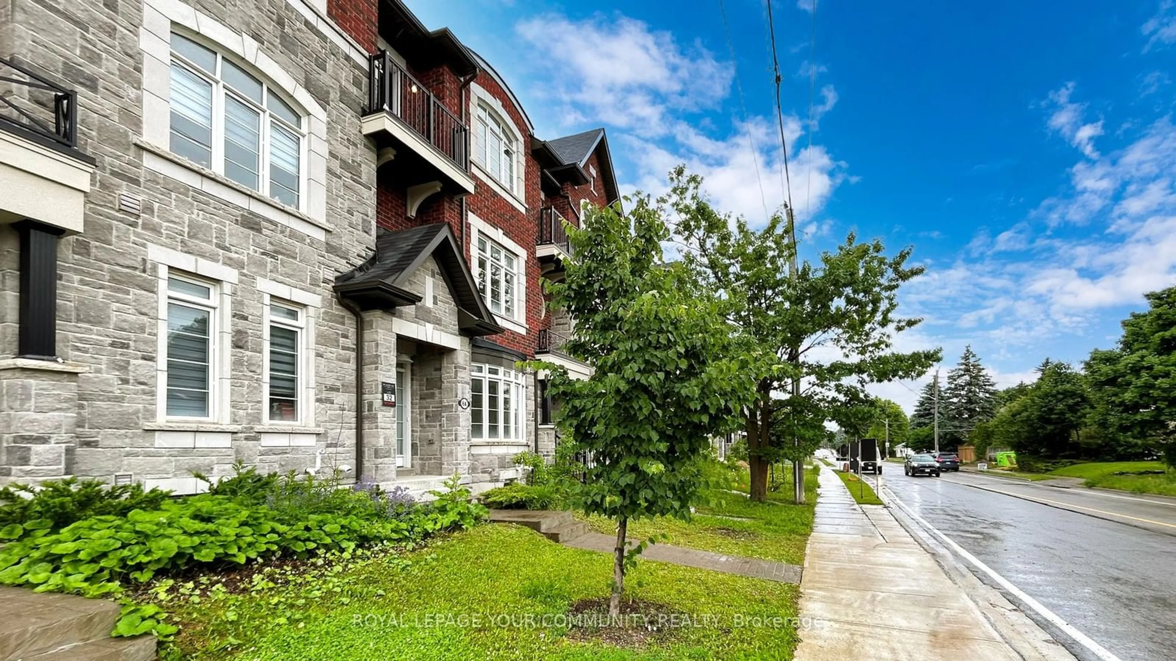 Home with brick exterior material, street for 6A Parker Ave #6A (LOT32), Richmond Hill Ontario L4E 2W4