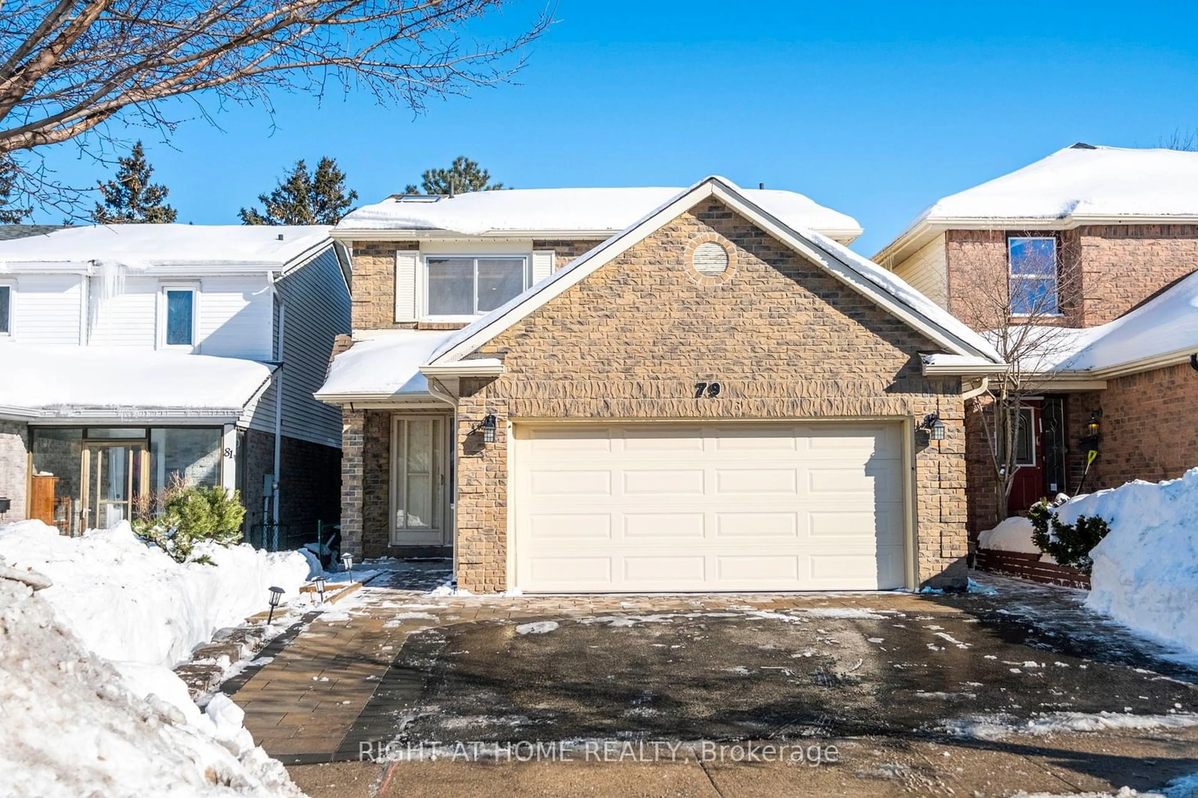 Home with brick exterior material, street for 79 LISA Cres, Vaughan Ontario L4J 2N2