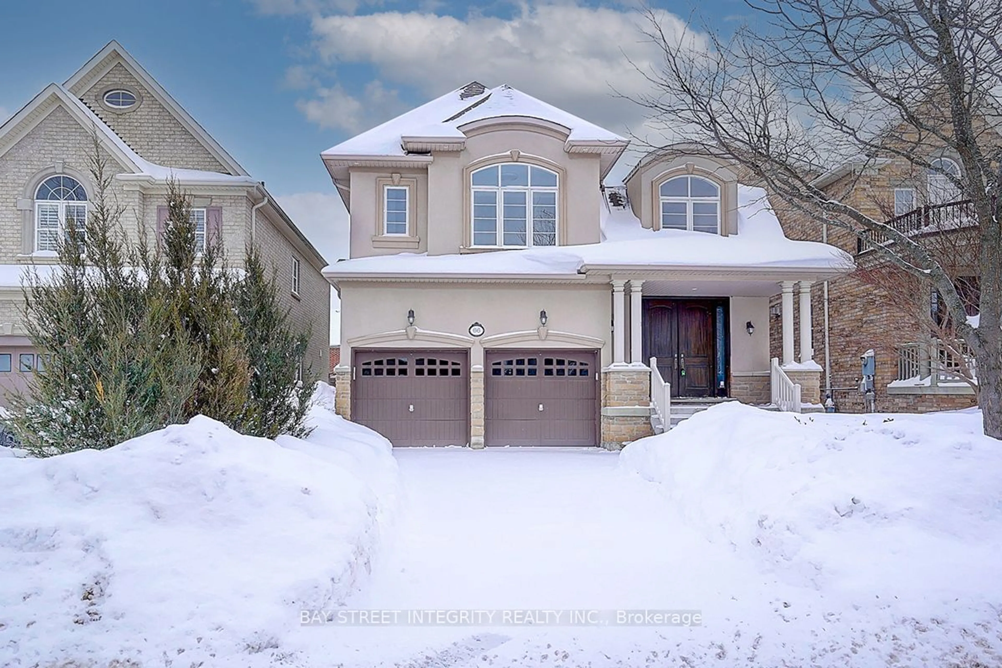 Home with brick exterior material, street for 66 Little Hannah Lane, Vaughan Ontario L6A 0E6