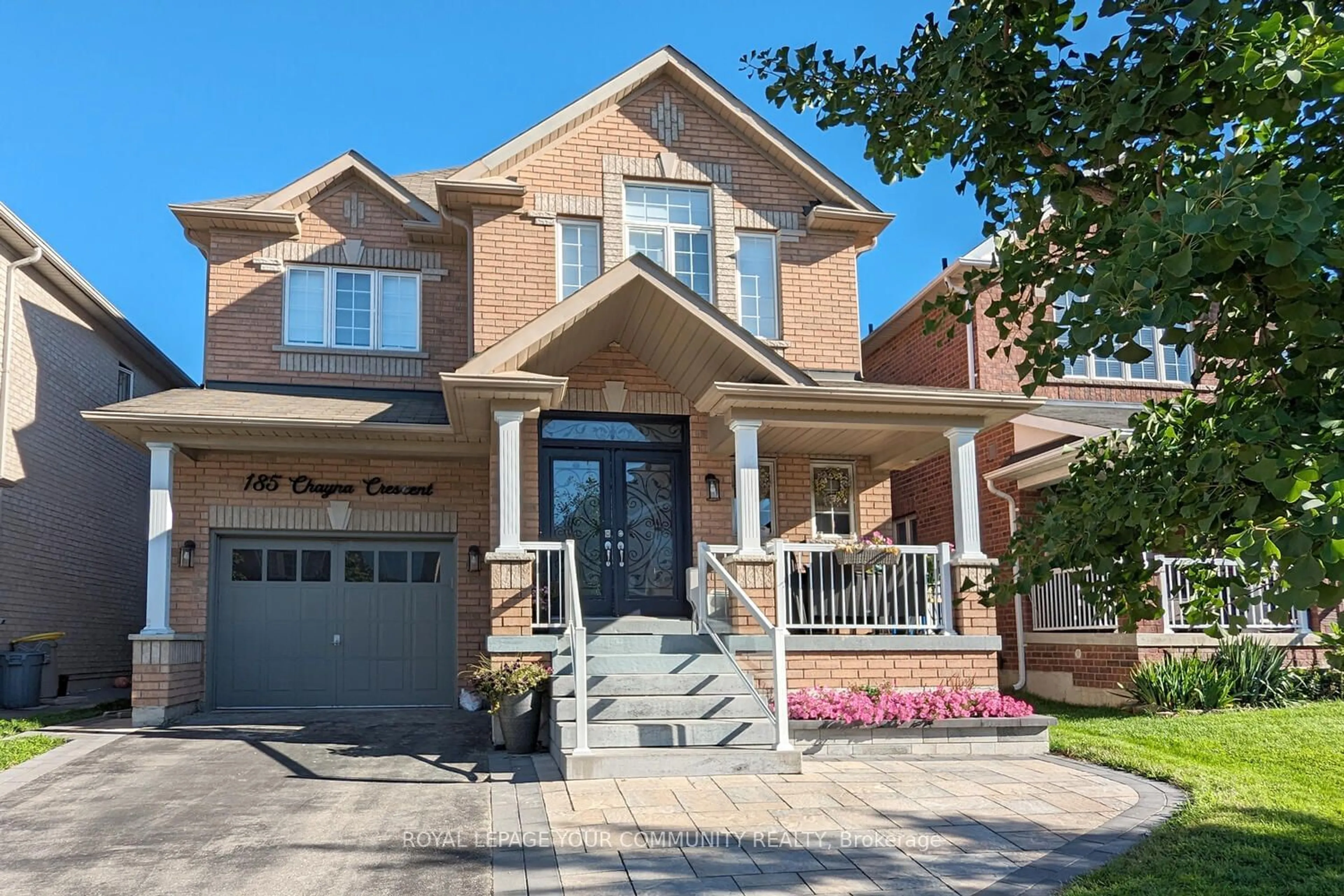 Home with brick exterior material, street for 185 Chayna Cres, Vaughan Ontario L6A 0L7