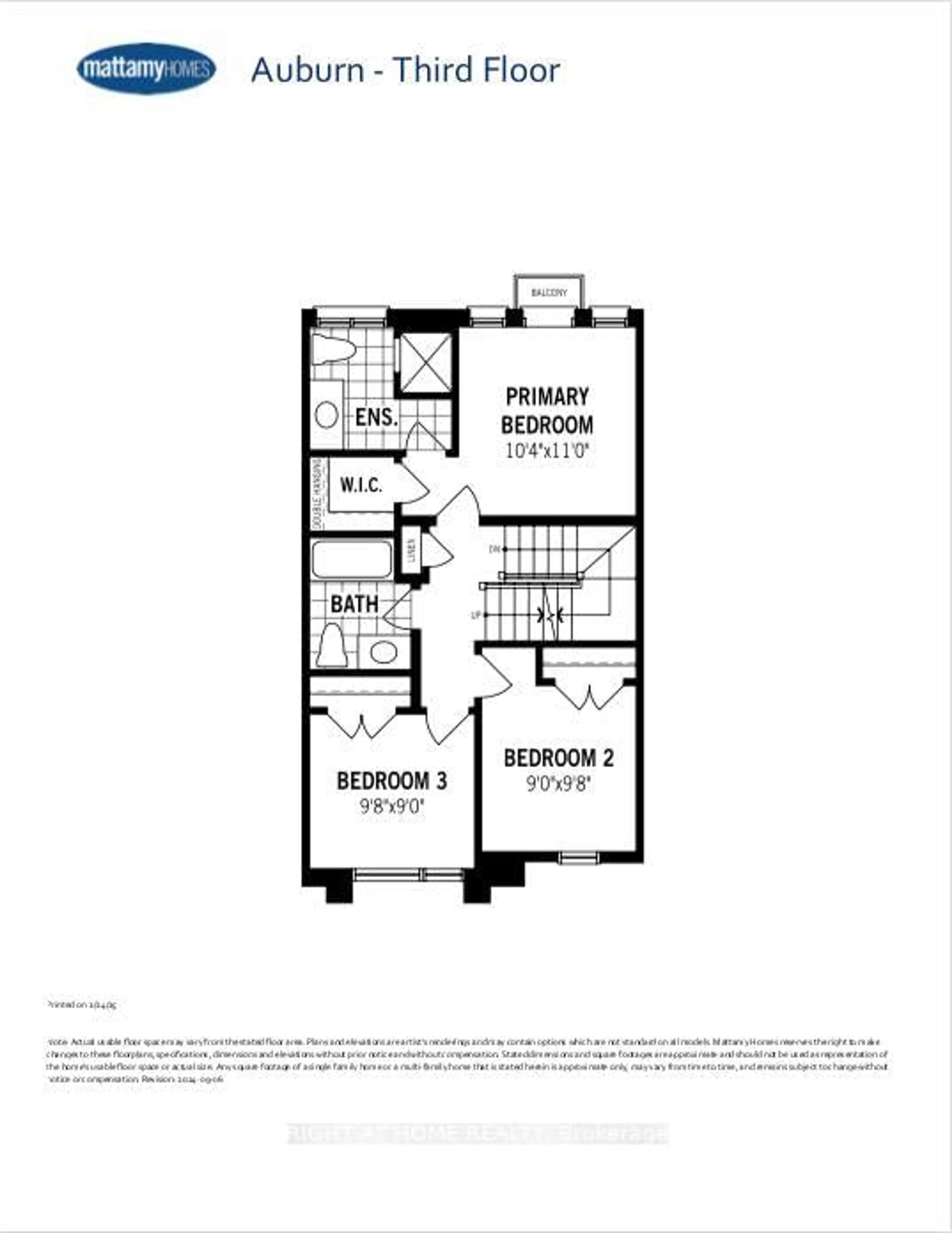 Floor plan for 3 Wisla Ave, Markham Ontario L6C 3M1