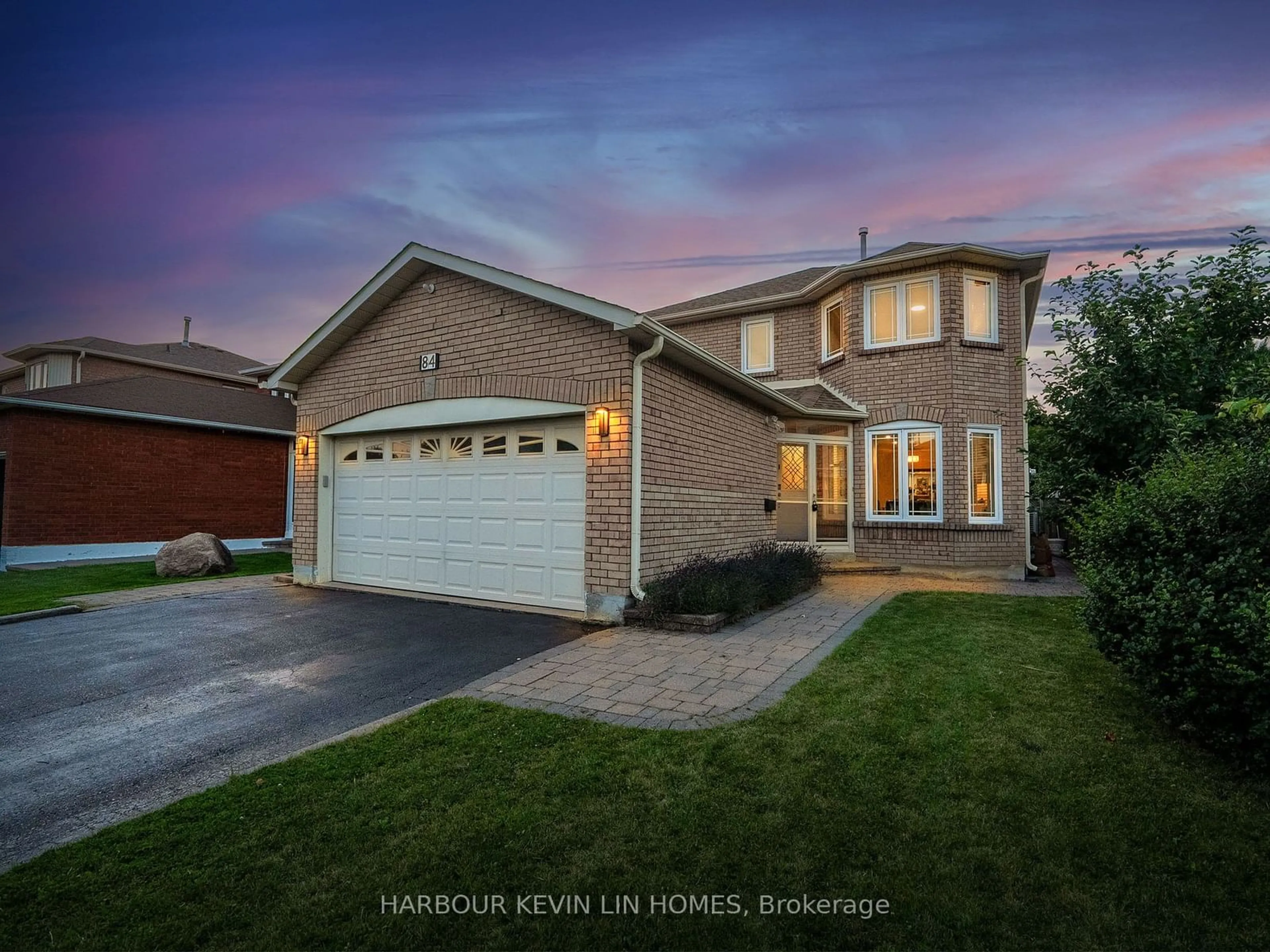 Home with brick exterior material, street for 84 Lagani Ave, Richmond Hill Ontario L4B 3C6