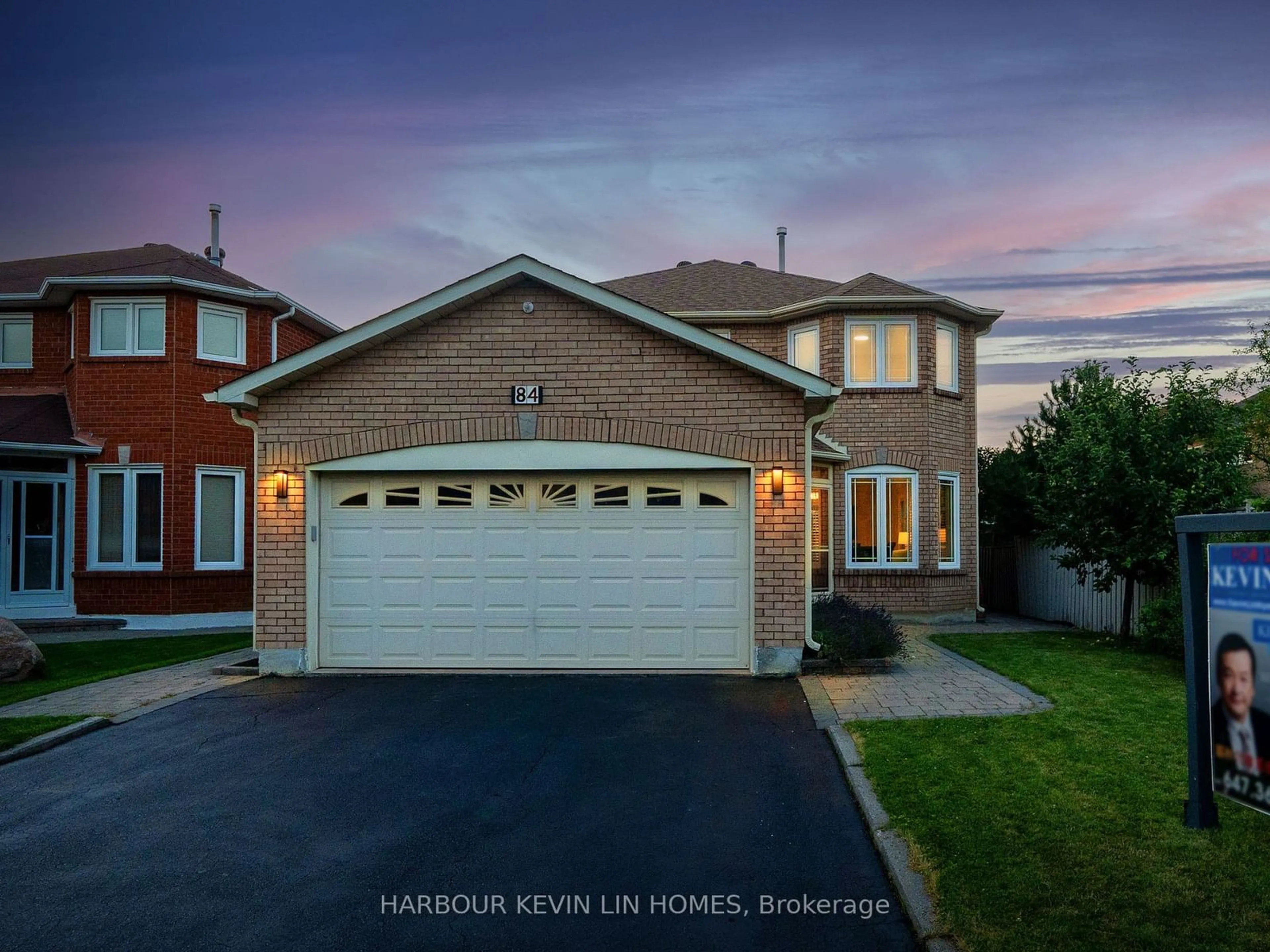 Home with brick exterior material, street for 84 Lagani Ave, Richmond Hill Ontario L4B 3C6