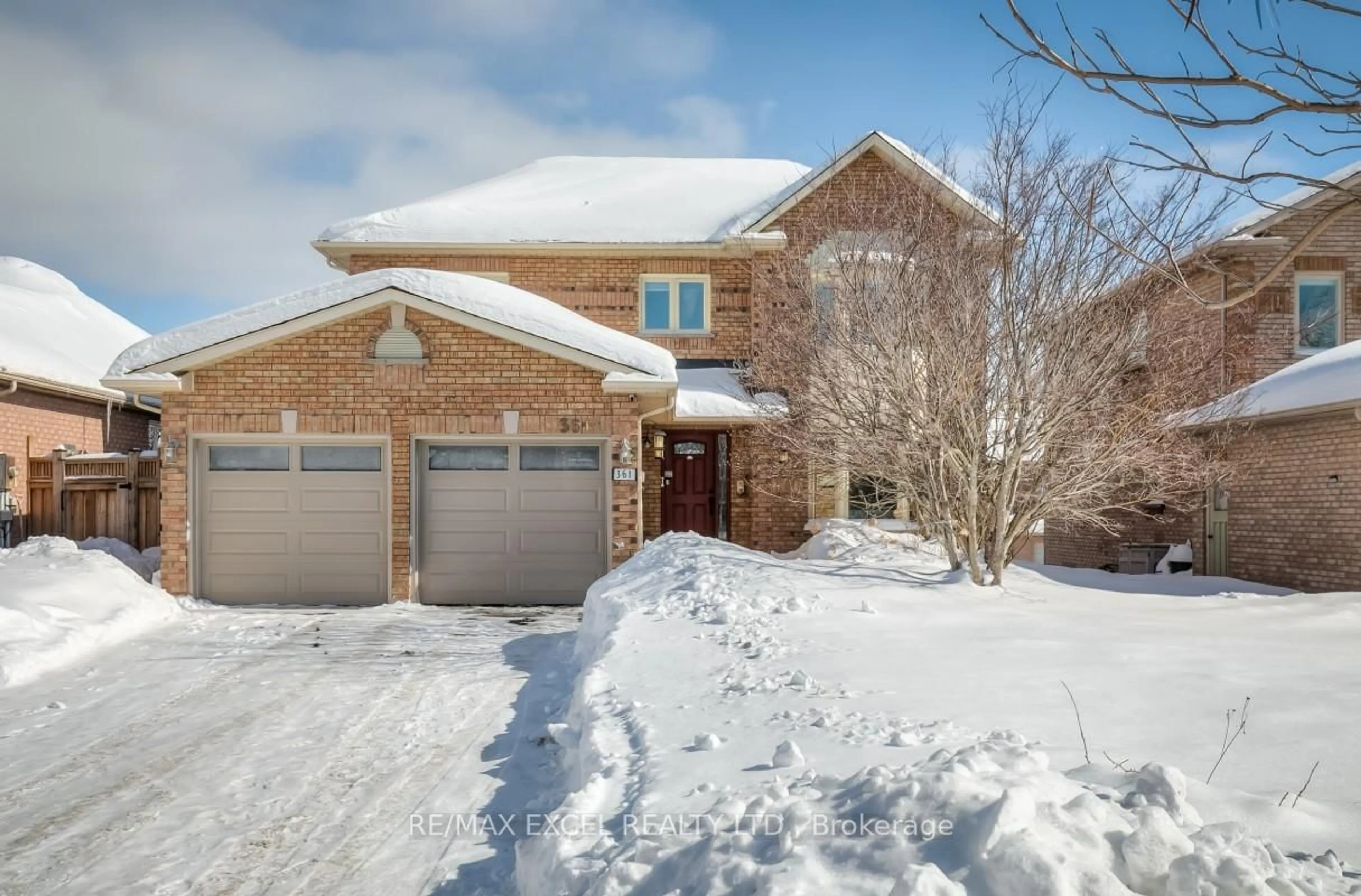 Home with brick exterior material, street for 361 Chambers Cres, Newmarket Ontario L3X 1T3