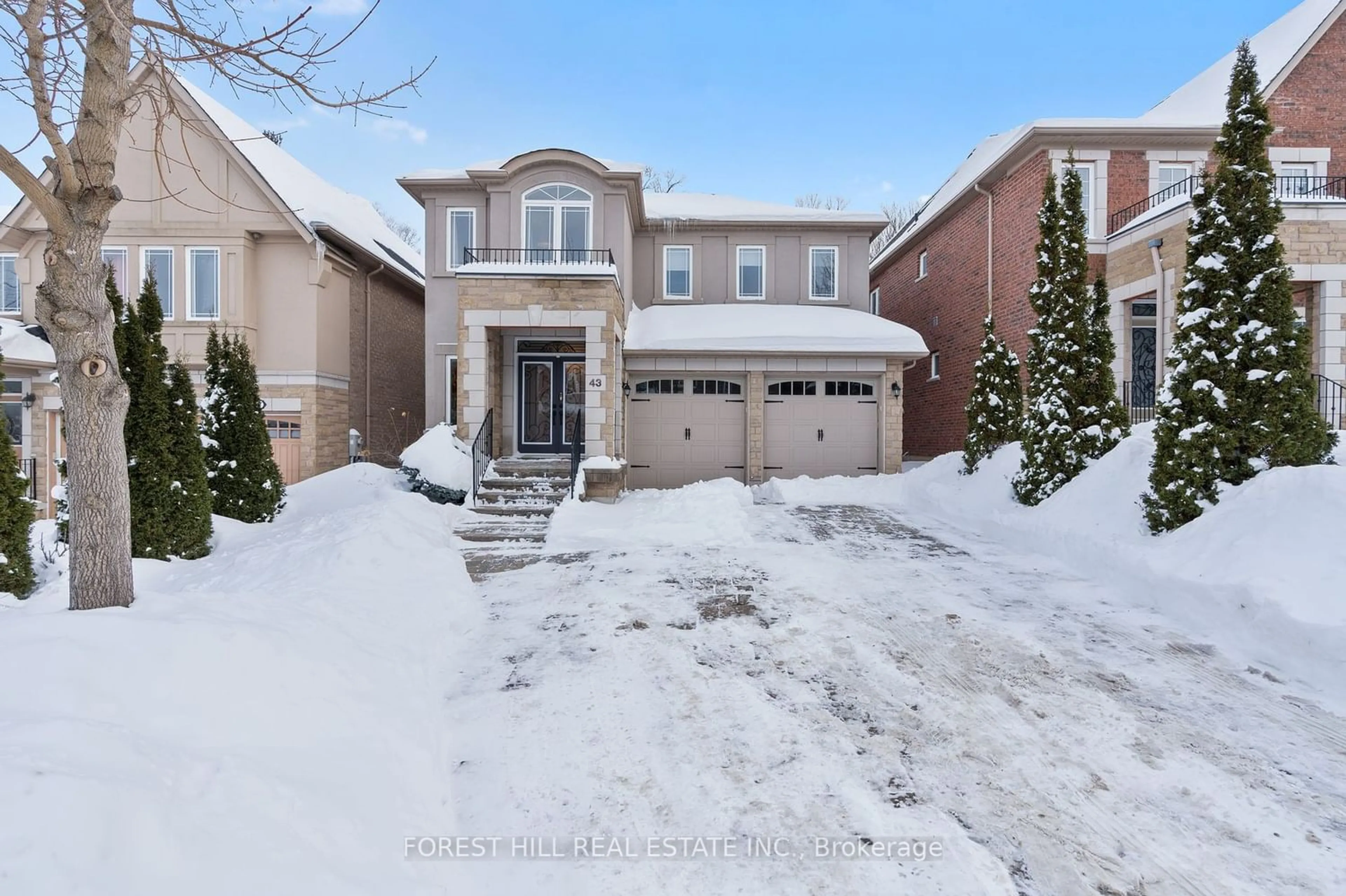 Home with brick exterior material, street for 43 Chopin Blvd, Vaughan Ontario L4J 8Y6