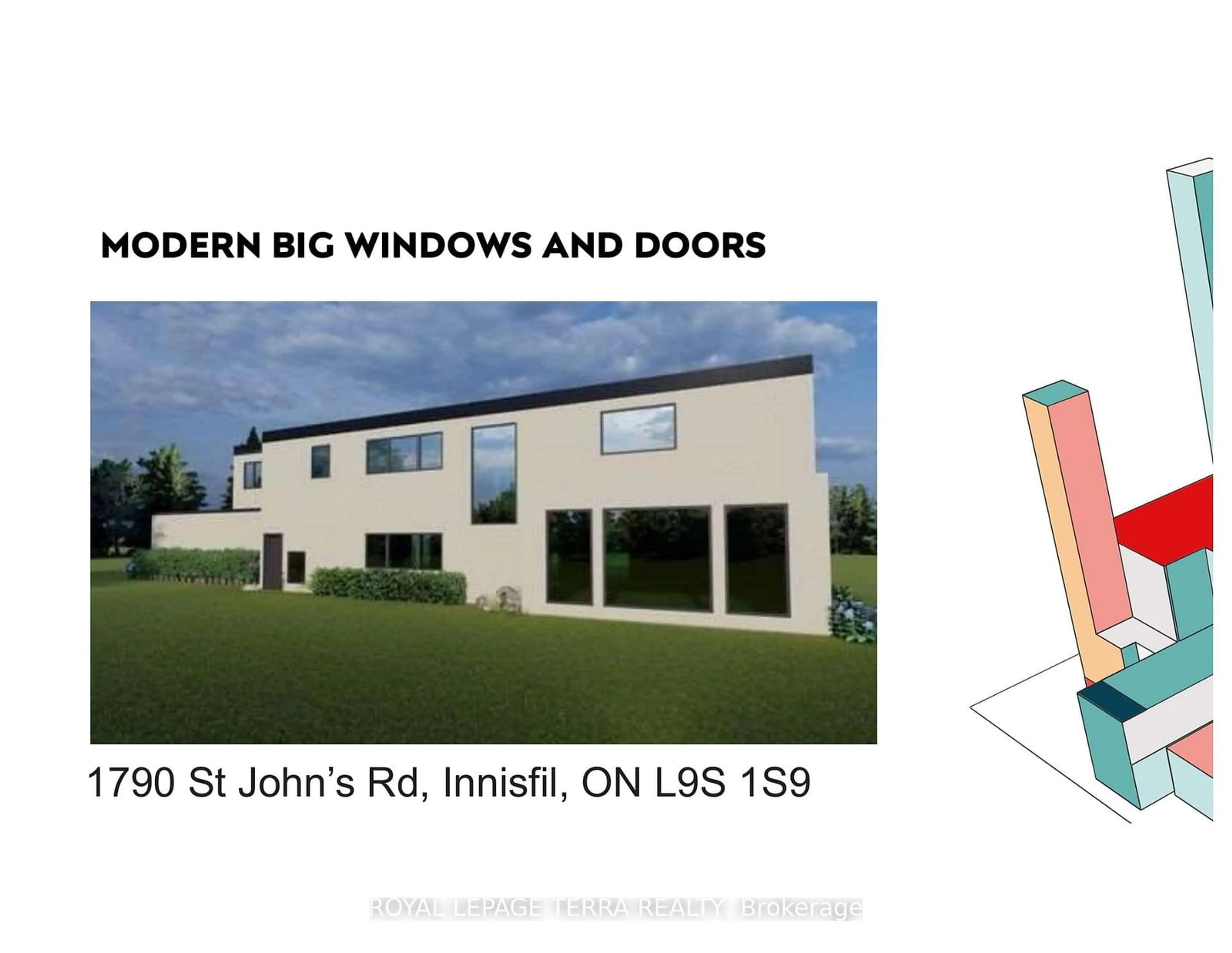 Indoor foyer for 1790 St John's Rd, Innisfil Ontario L0M 1S0