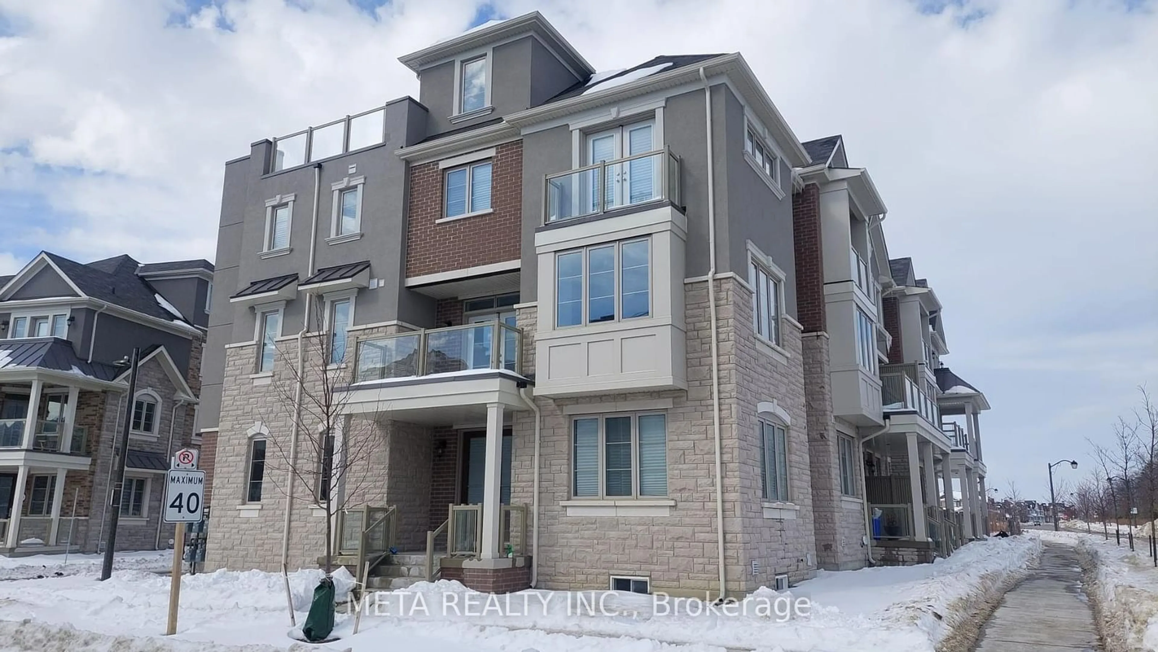 Home with brick exterior material, building for 2 Bruce Boyd Dr, Markham Ontario L6B 1R3