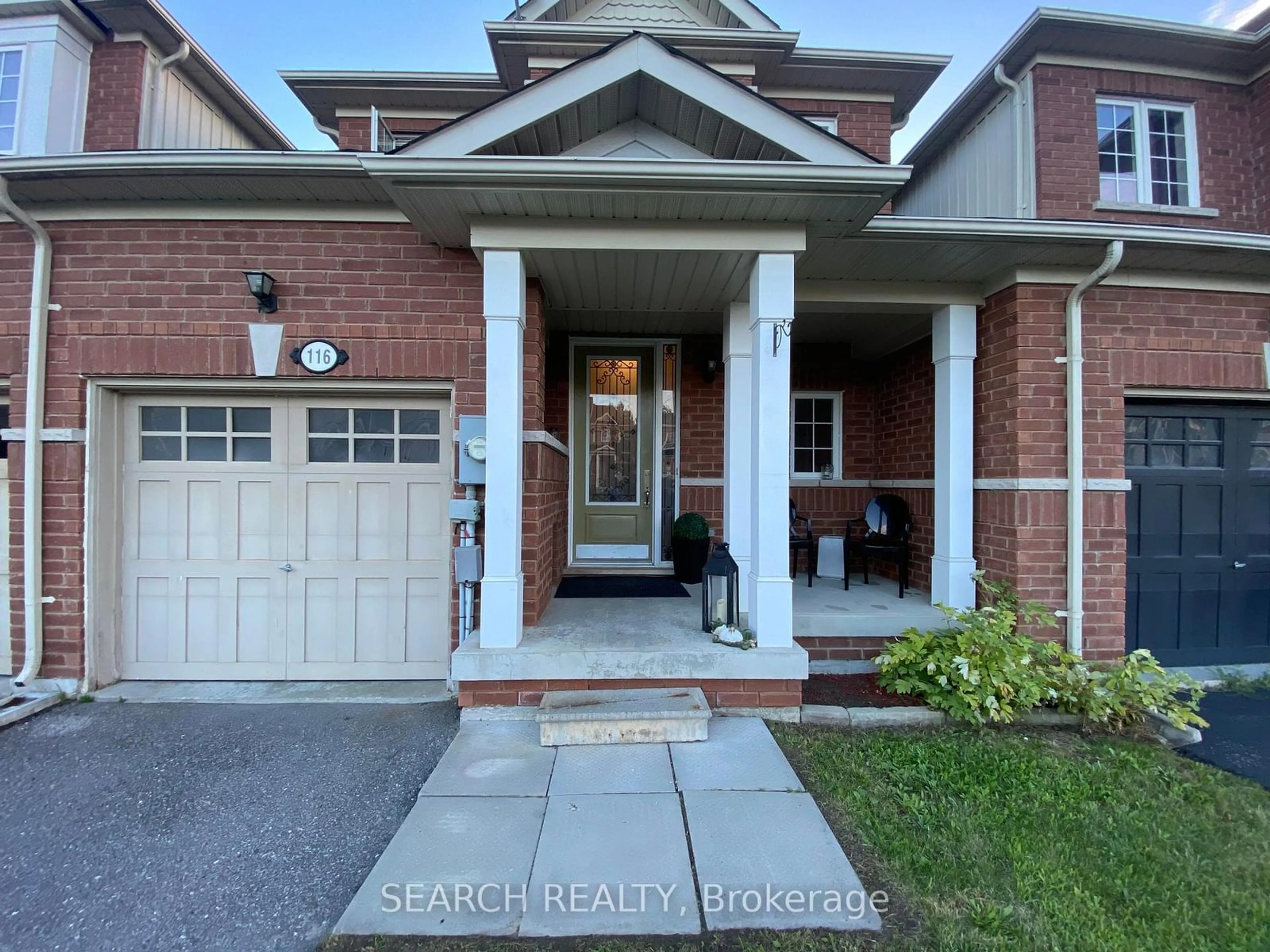 Home with brick exterior material, street for 116 Collier Cres, Essa Ontario L0M 1B5