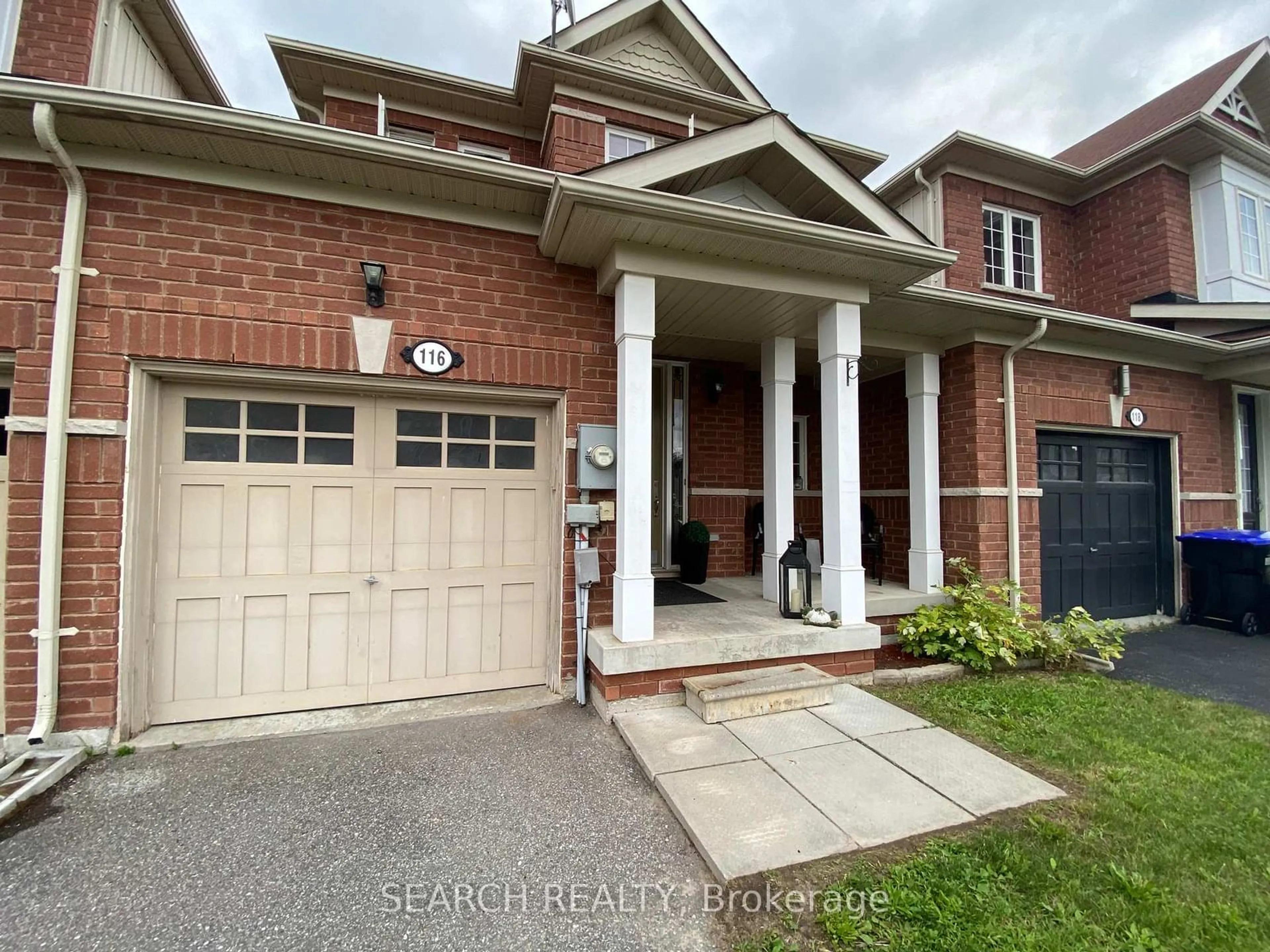 Home with brick exterior material, street for 116 Collier Cres, Essa Ontario L0M 1B5