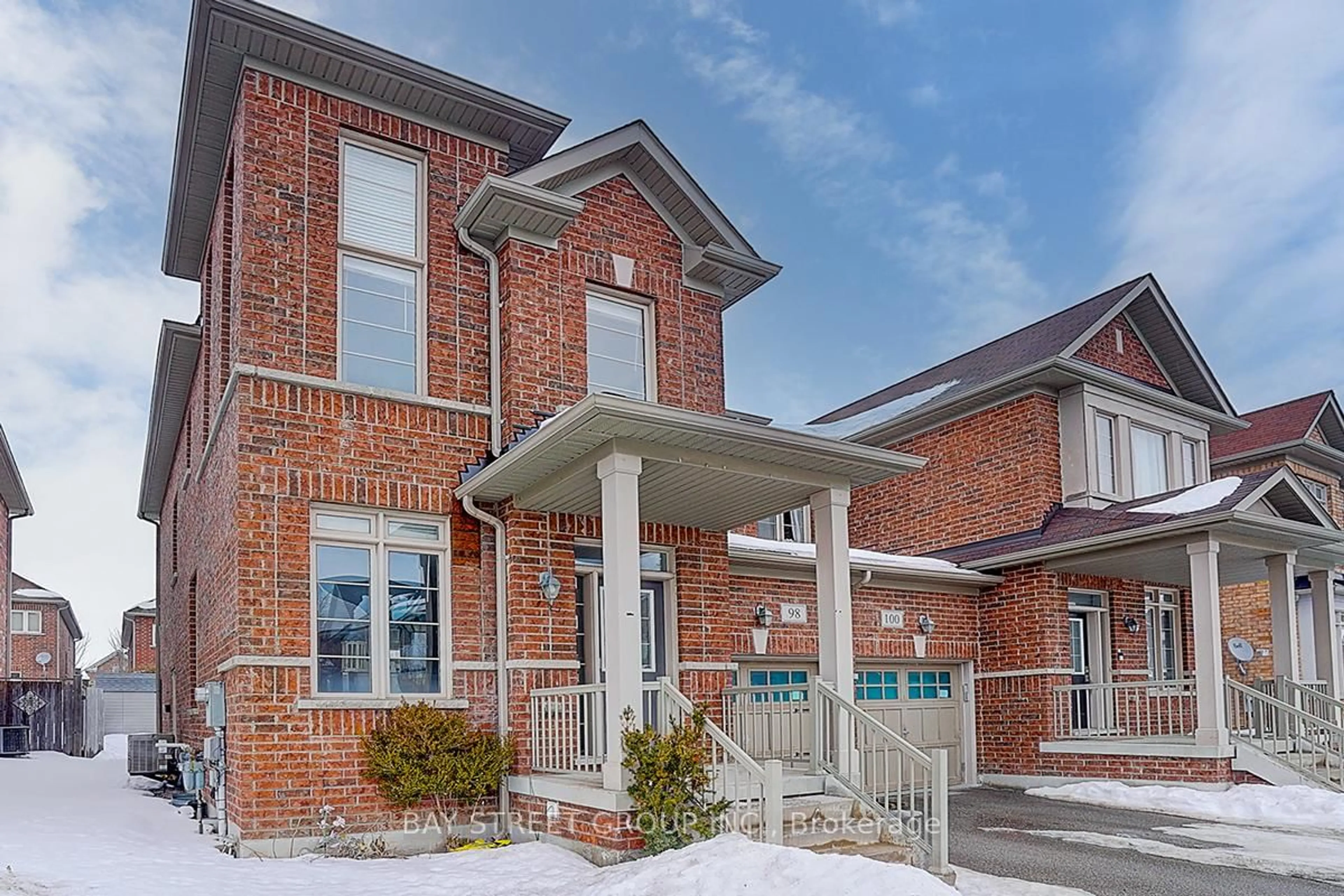 Home with brick exterior material, street for 98 Carolina Rose Cres, Markham Ontario L6E 0J6