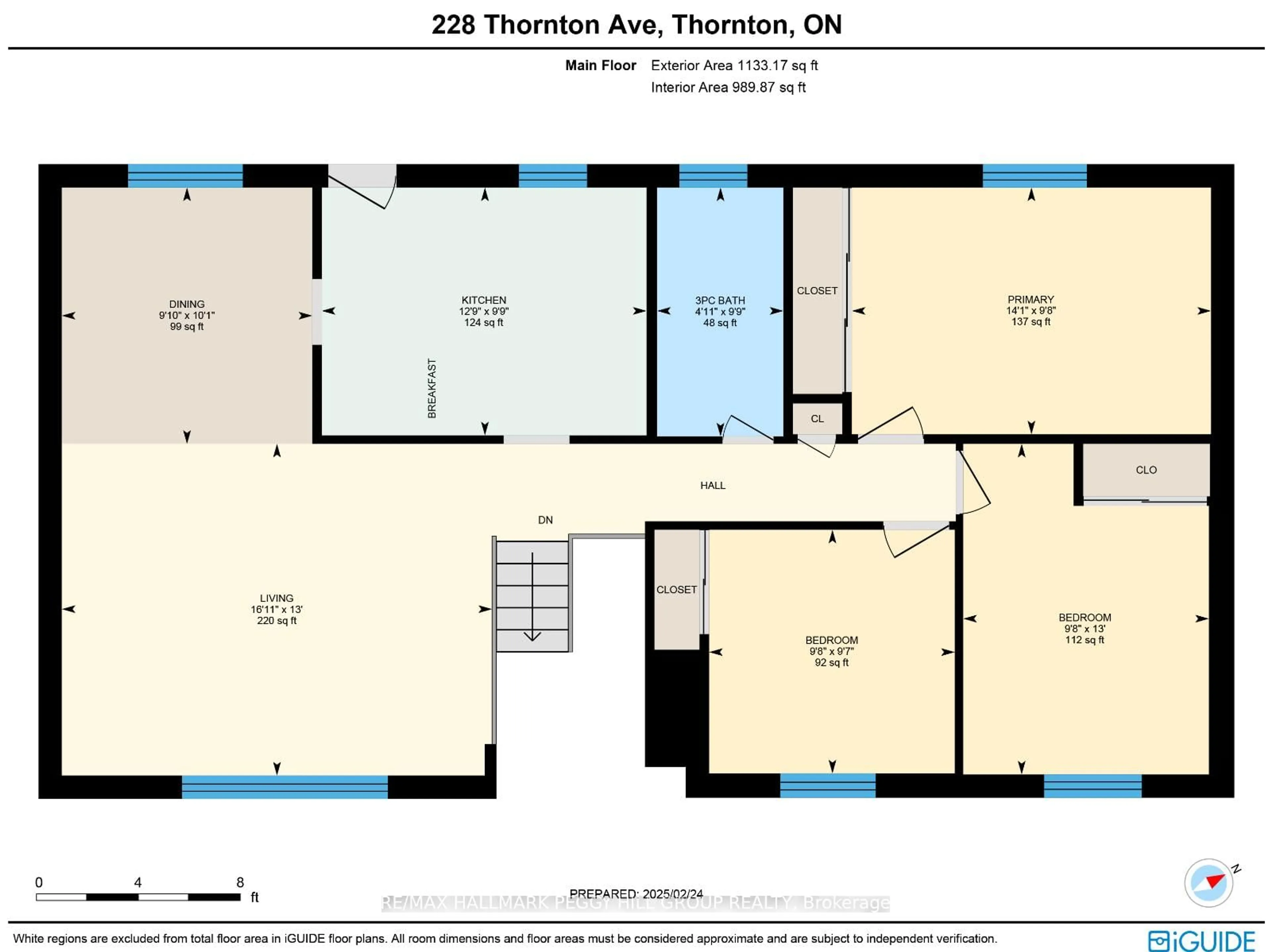 Floor plan for 228 Thornton Ave, Essa Ontario L0L 2N0