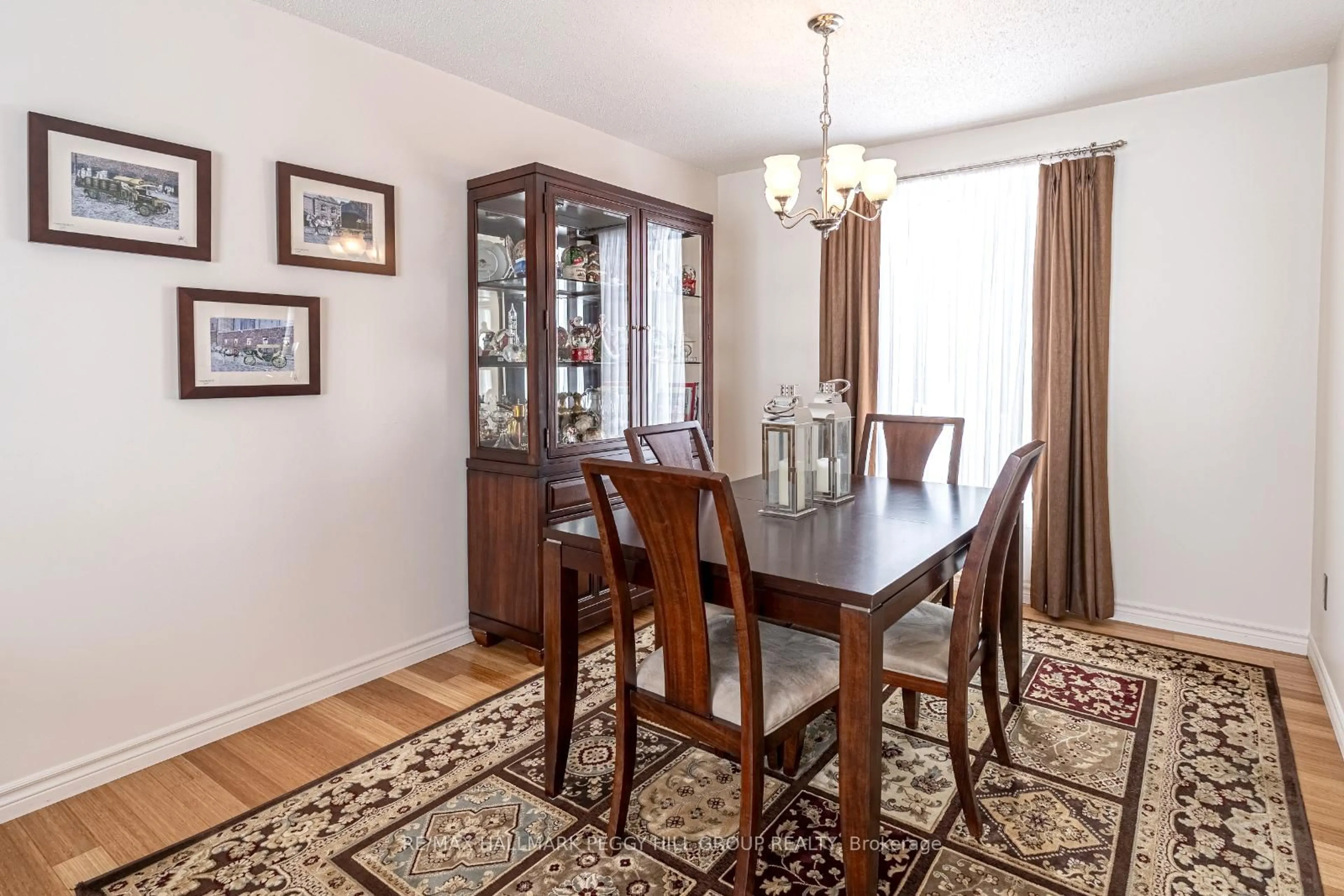 Dining room, wood/laminate floor for 228 Thornton Ave, Essa Ontario L0L 2N0