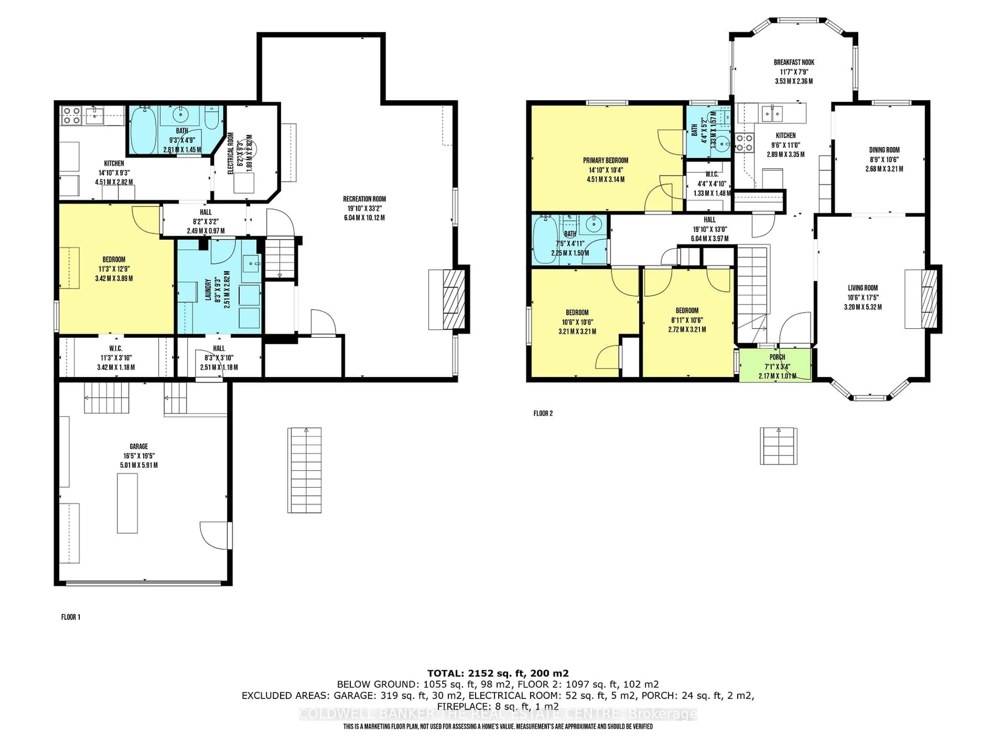 Floor plan for 114 Collings Ave, Bradford West Gwillimbury Ontario L3Z 1S4