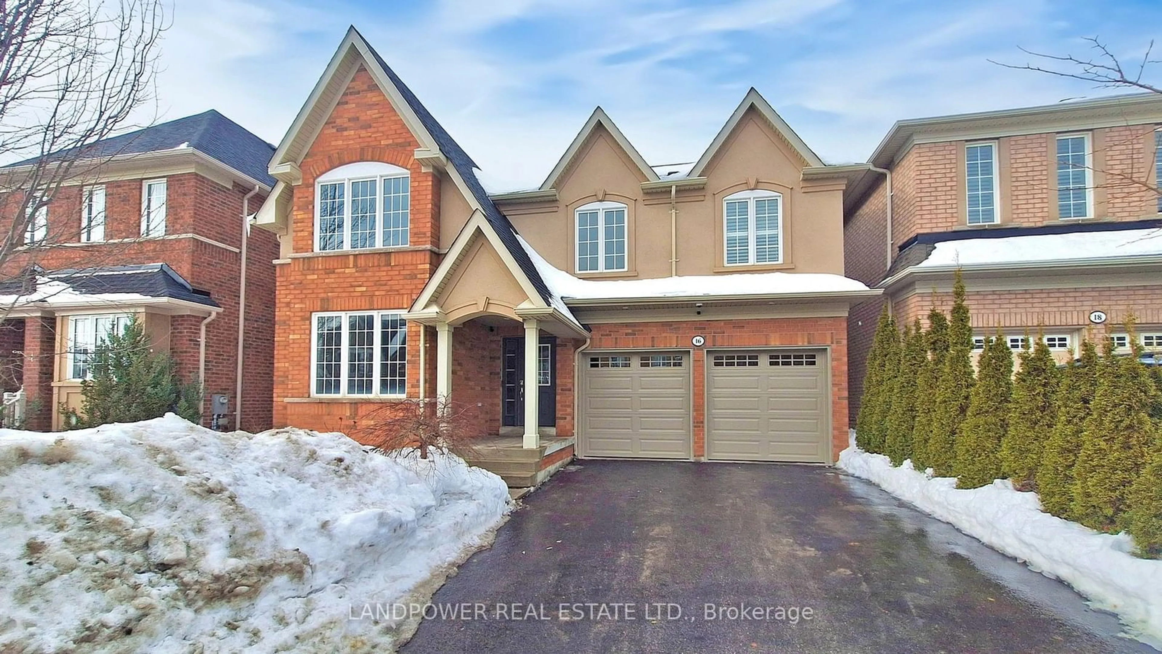 Home with brick exterior material, street for 16 Serano Cres, Richmond Hill Ontario L4E 0M1