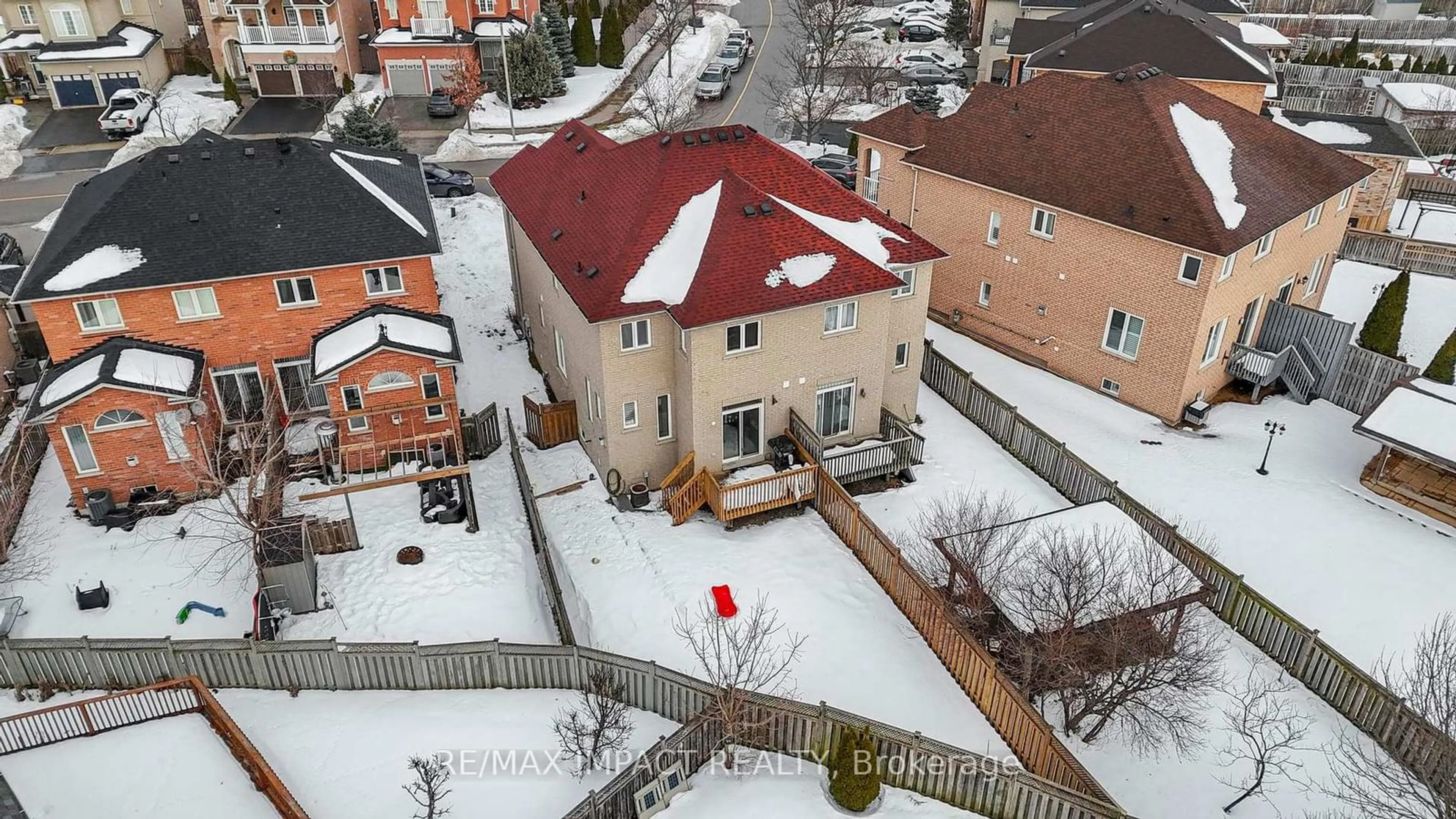 A pic from outside/outdoor area/front of a property/back of a property/a pic from drone, unknown for 305 Terra Rd, Vaughan Ontario L4L 3J4