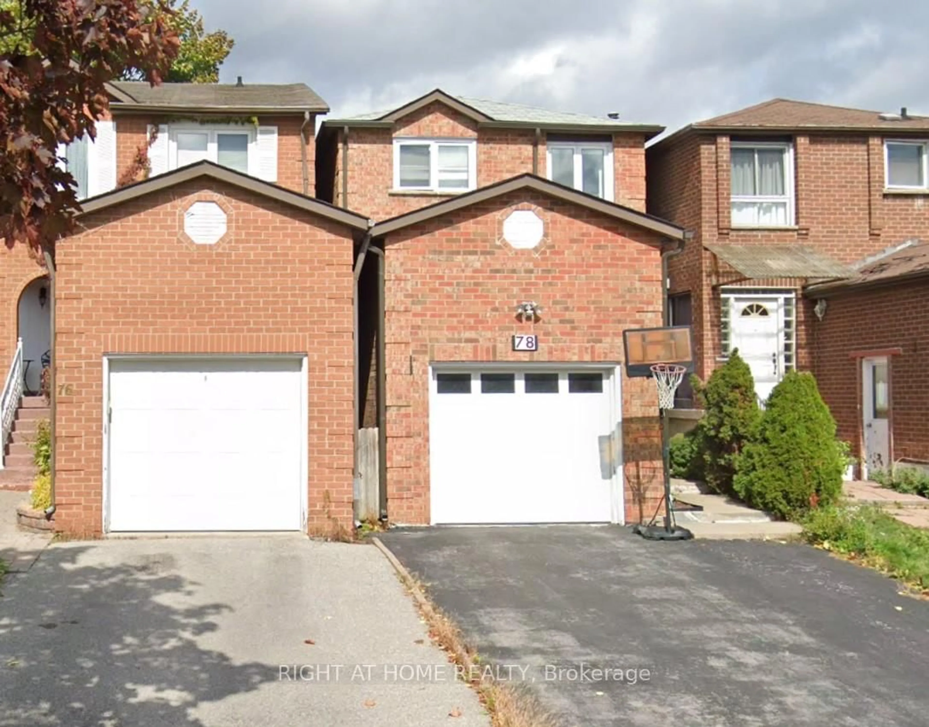 Home with brick exterior material, street for 78 Rejane Cres, Vaughan Ontario L4J 5A4