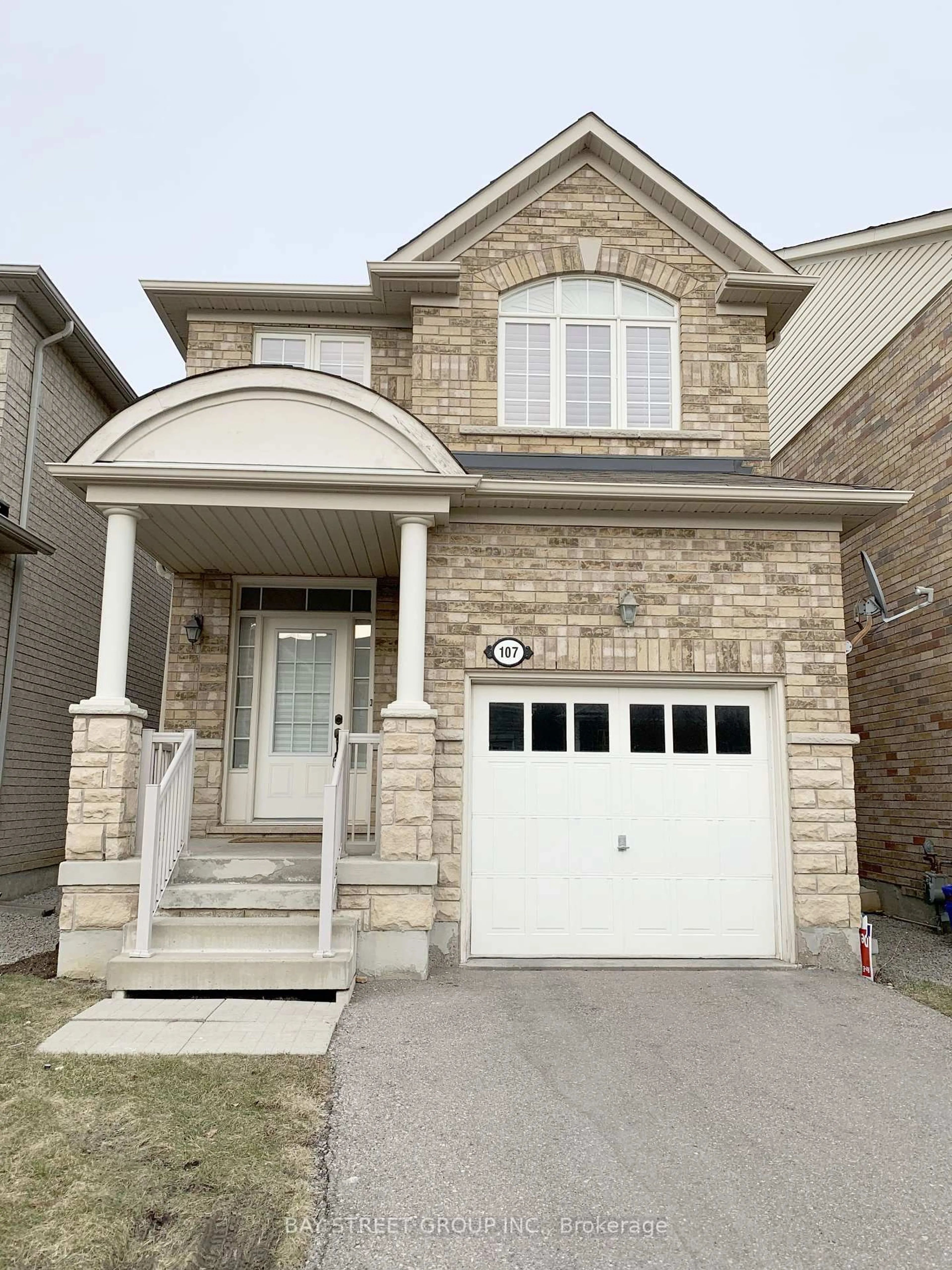 Home with brick exterior material, street for 107 Boticelli Way, Vaughan Ontario L4H 0E5