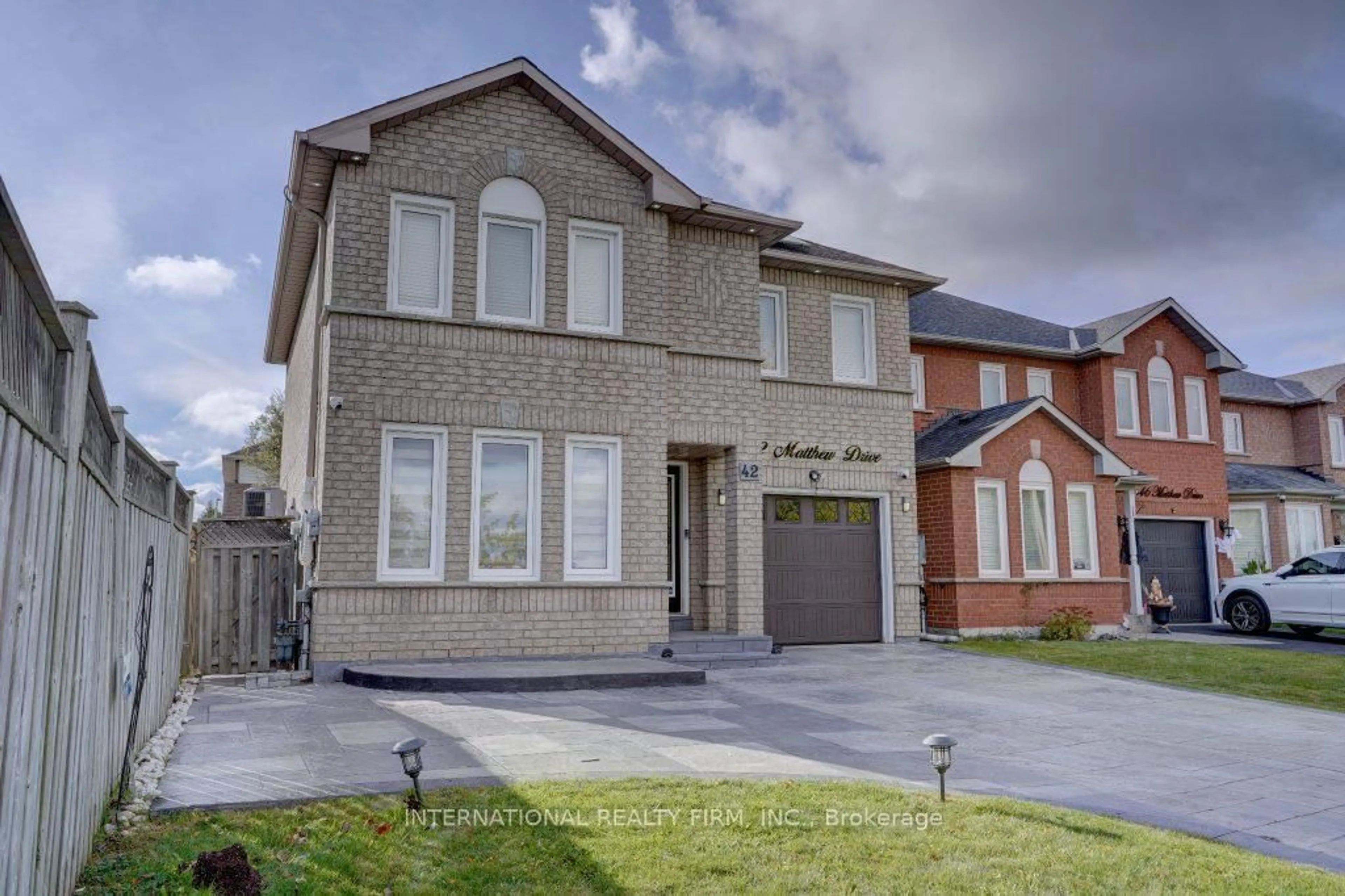 Home with brick exterior material, street for 42 Matthew Dr, Vaughan Ontario L4L 9B4