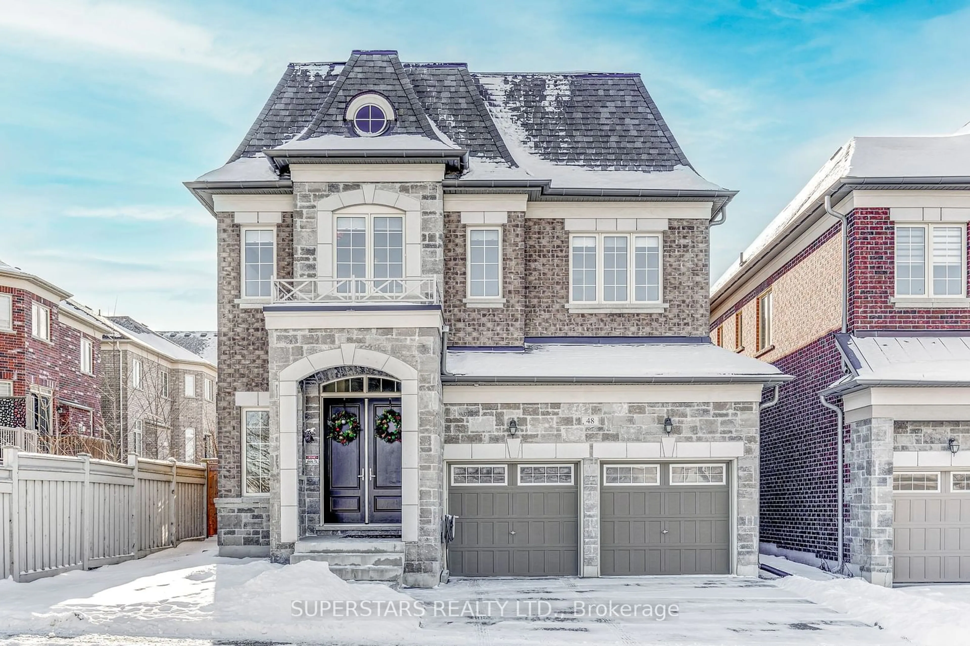 Home with brick exterior material, street for 48 Menotti Dr, Richmond Hill Ontario L4E 1G6