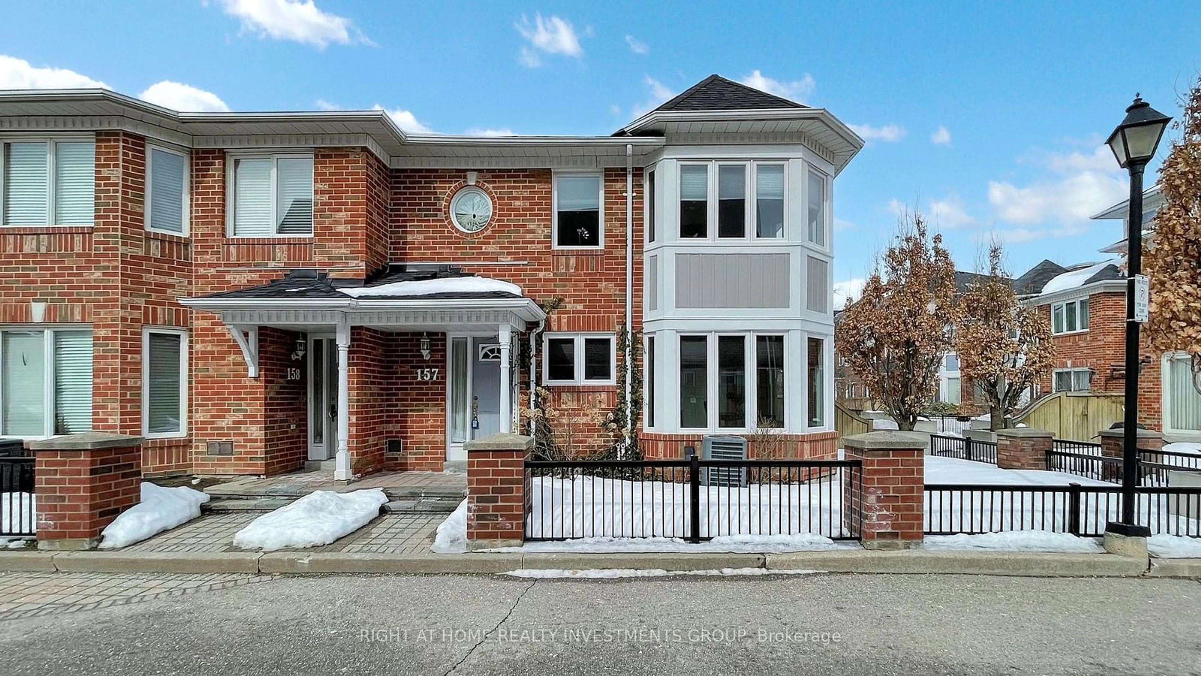 Home with brick exterior material, street for 18 Clark Ave #157, Vaughan Ontario L4J 8H1