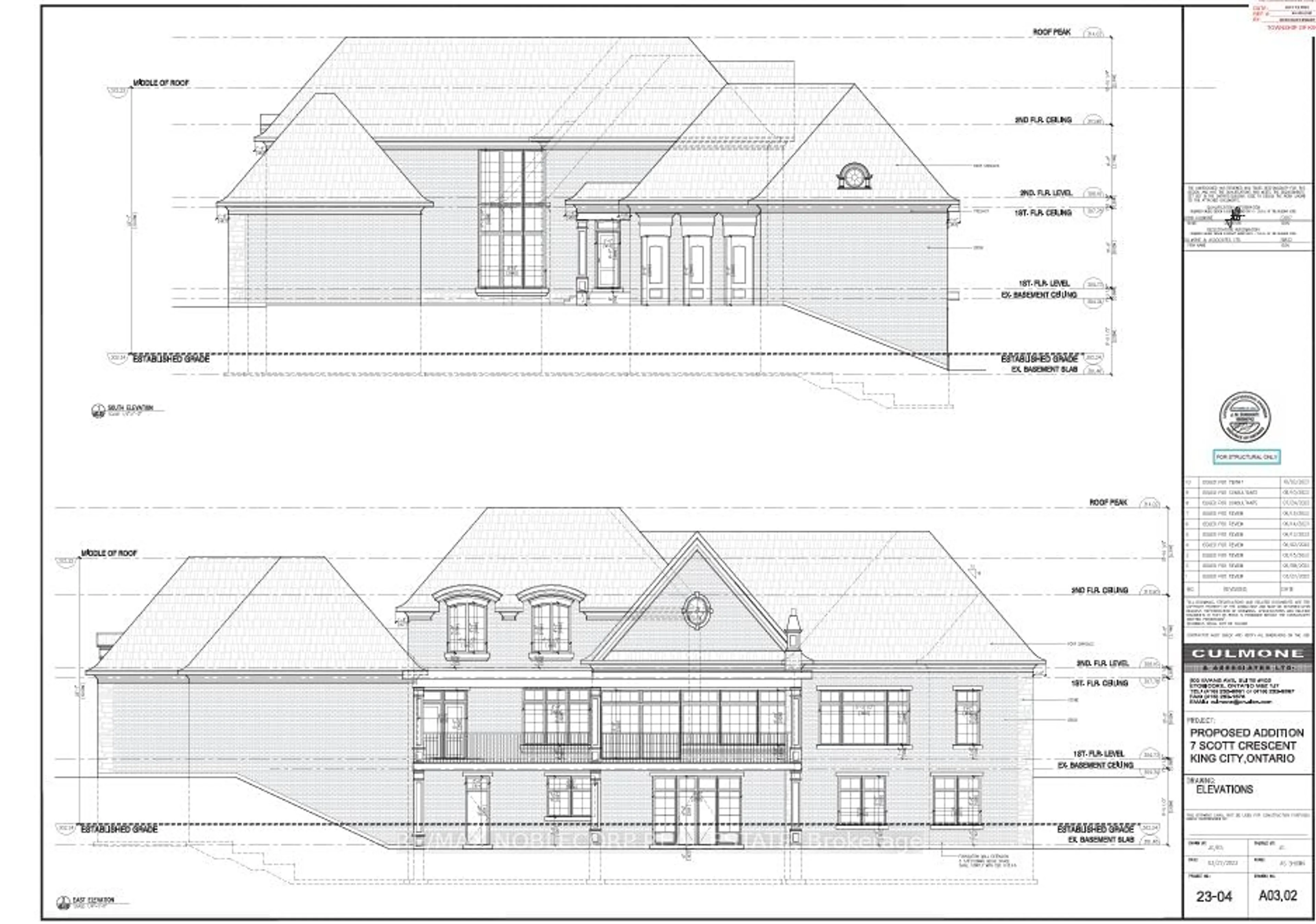 Floor plan for 7 Scott Cres, King Ontario L7B 1E4