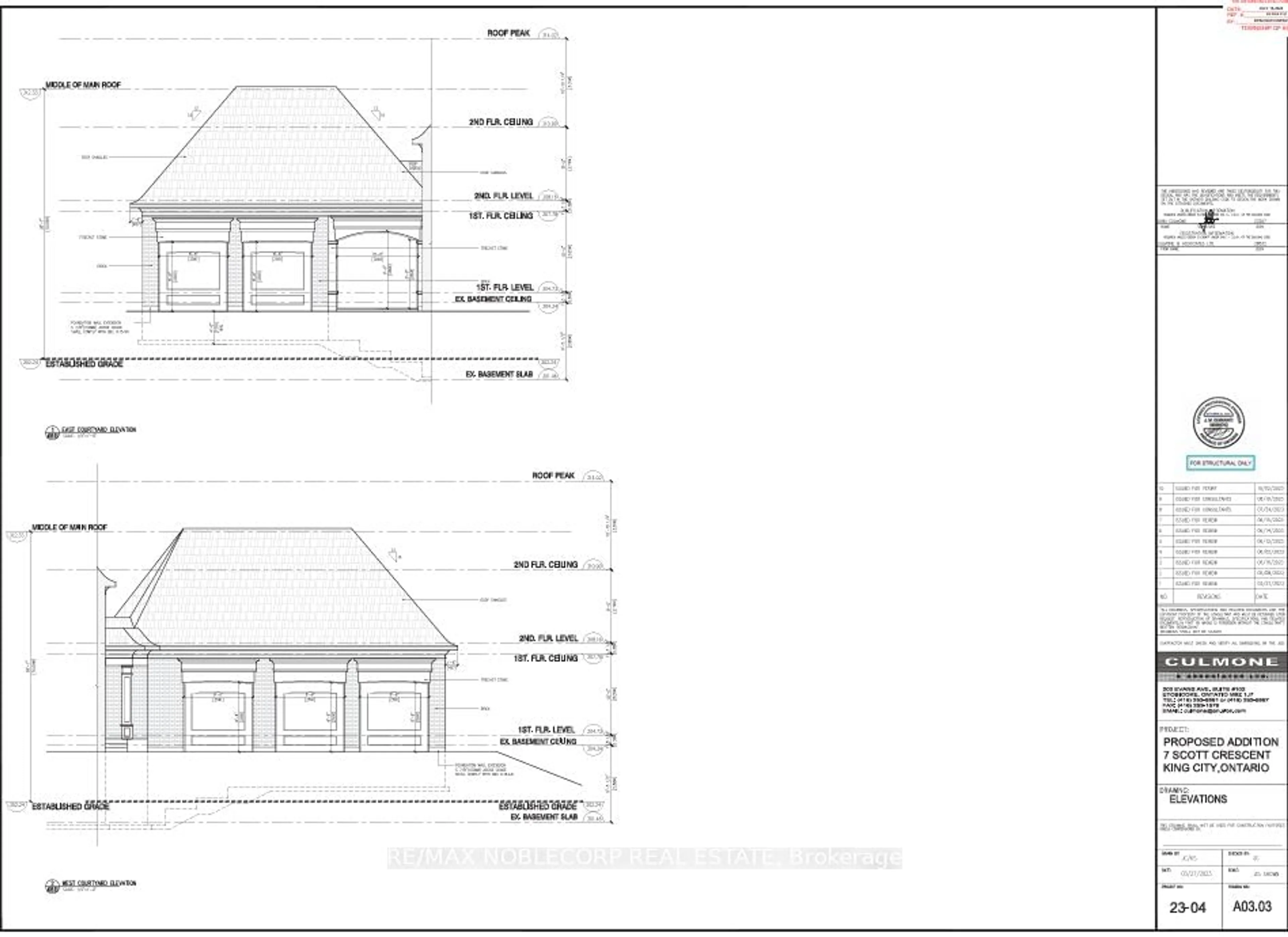 Floor plan for 7 Scott Cres, King Ontario L7B 1E4