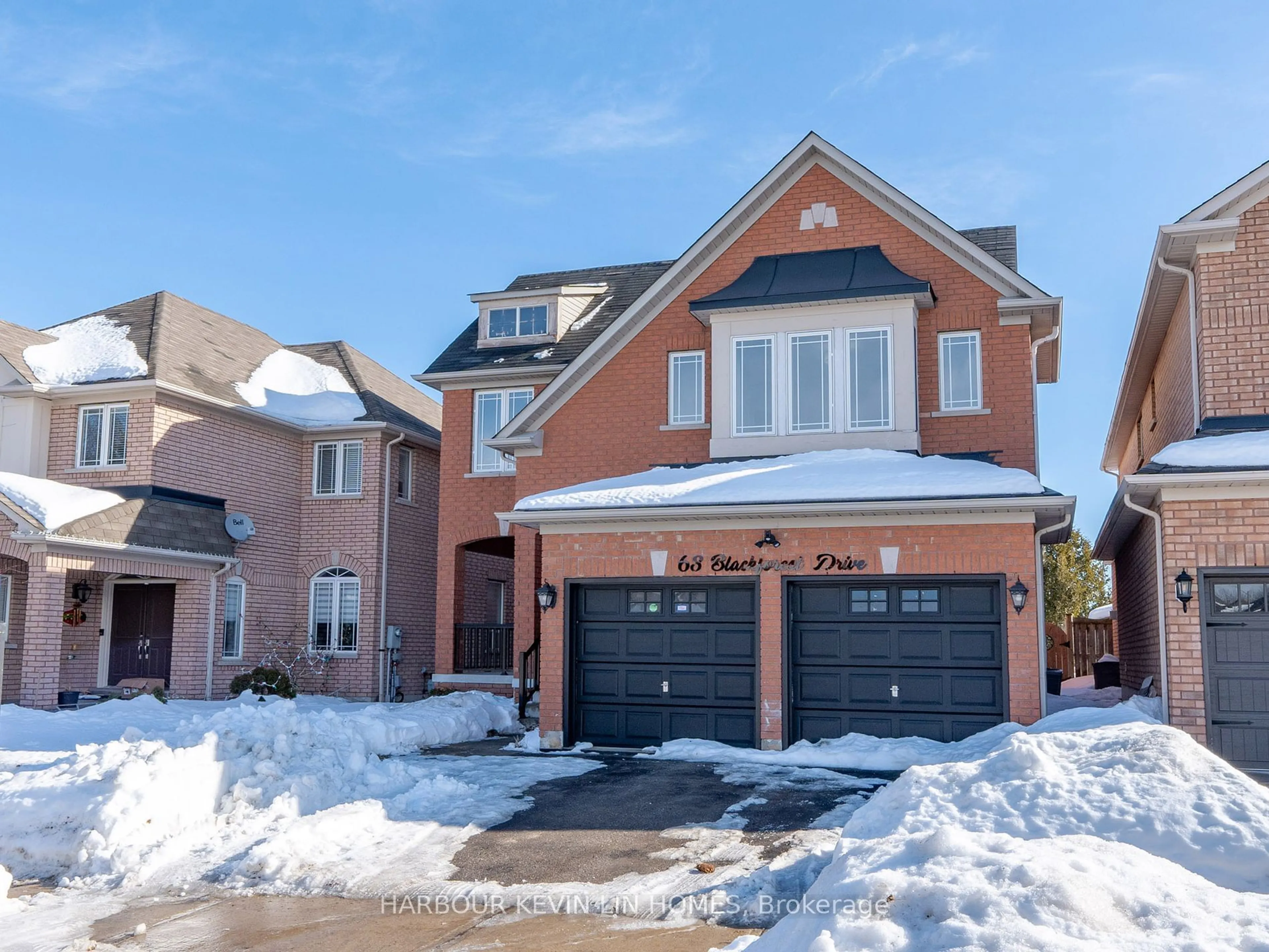 Home with brick exterior material, street for 63 Blackforest Dr, Richmond Hill Ontario L4E 4R5