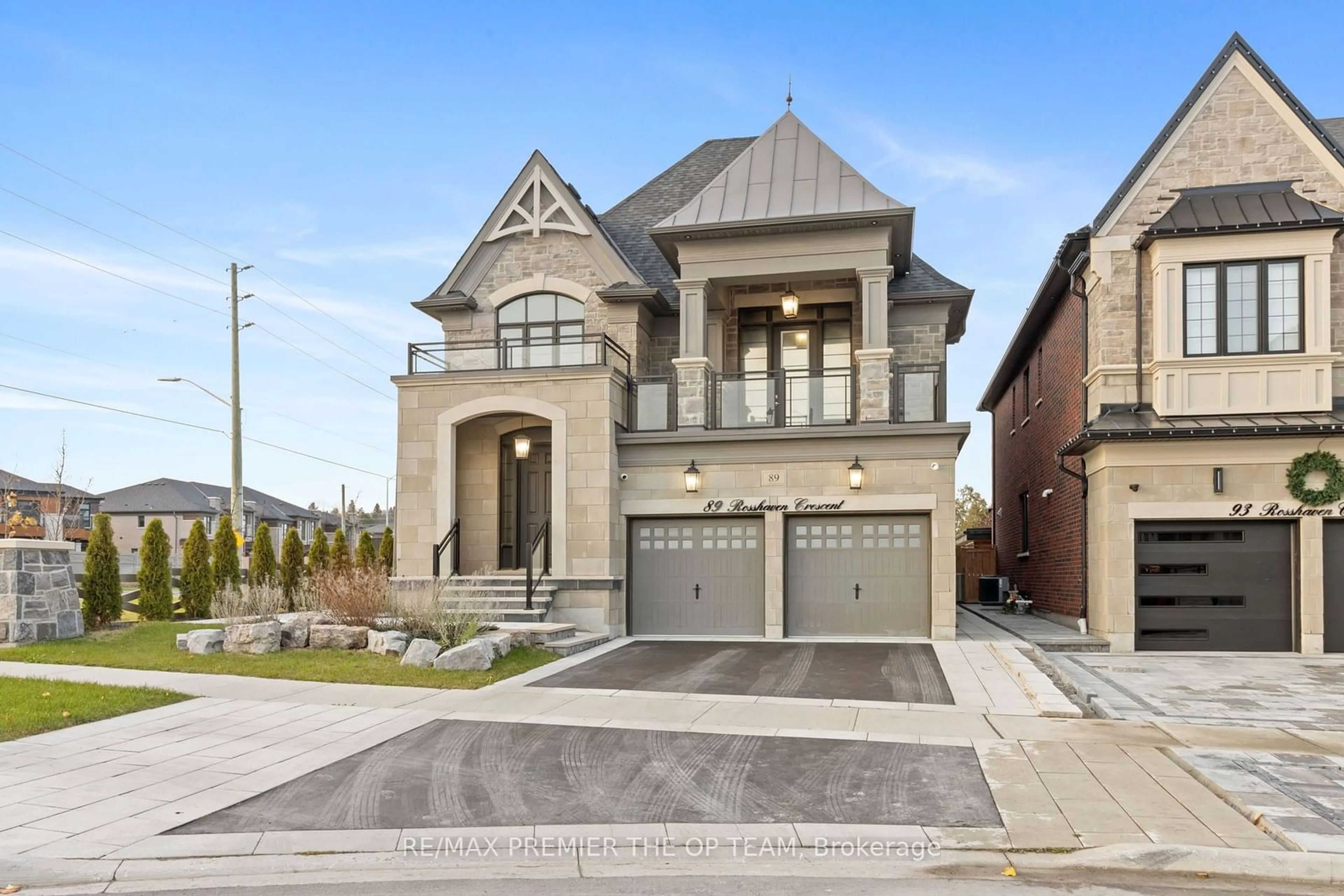 Home with brick exterior material, street for 89 Rosshaven Cres, Vaughan Ontario L4L 1A6