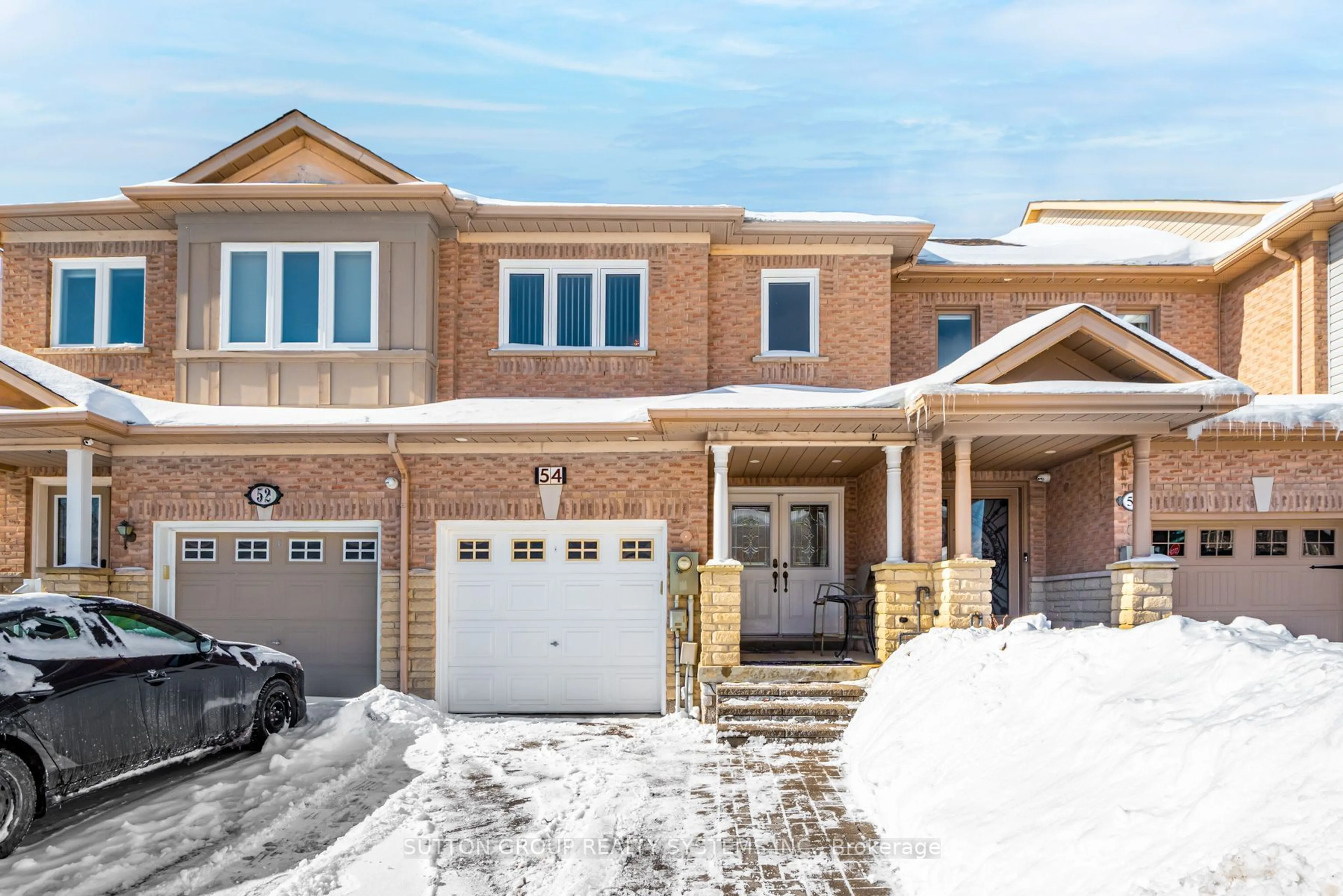 Home with brick exterior material, street for 54 Benjamin Hood Cres, Vaughan Ontario L4K 5M6