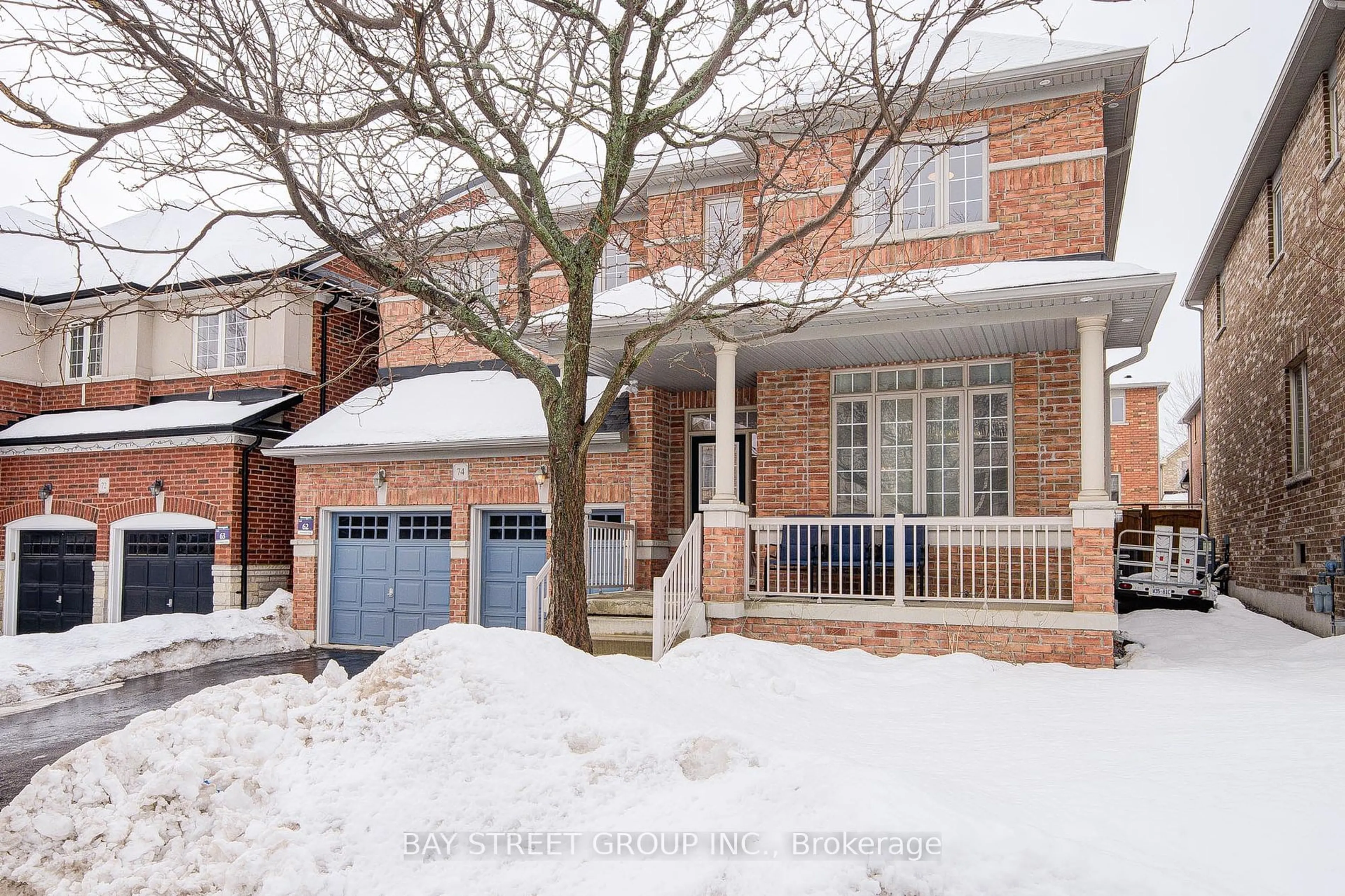 Home with brick exterior material, street for 74 Kentland St, Markham Ontario L6E 0L2