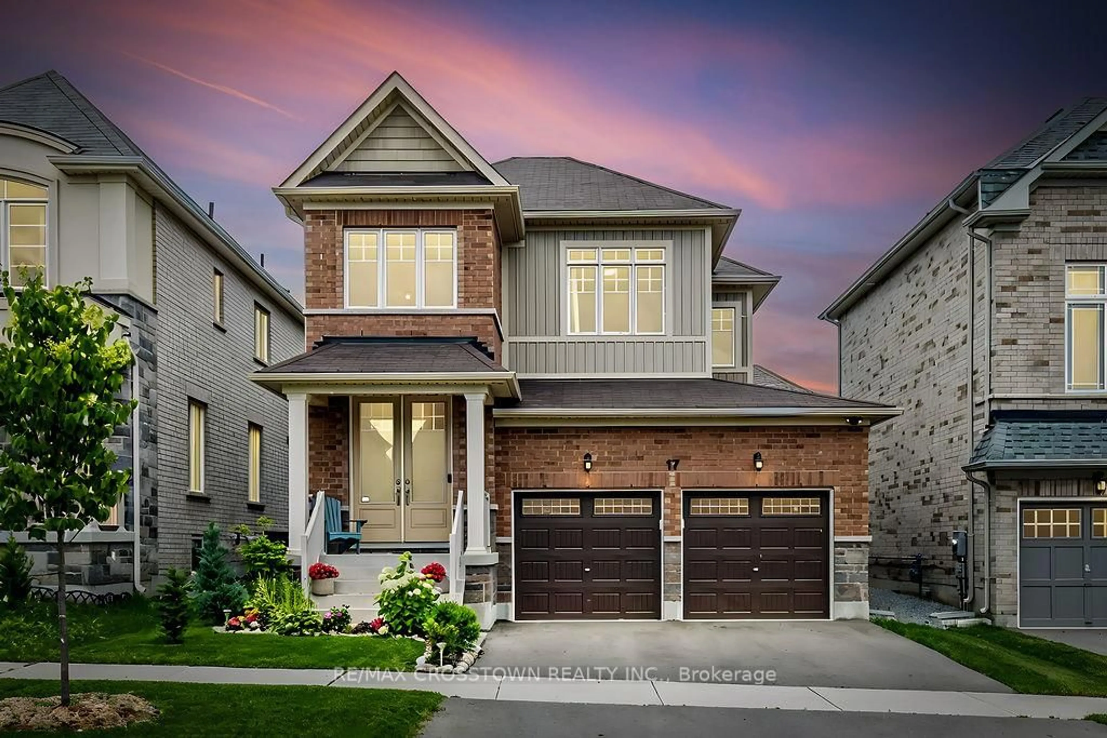 Home with brick exterior material, street for 17 Clear Spring Ave, Georgina Ontario L4P 0H7