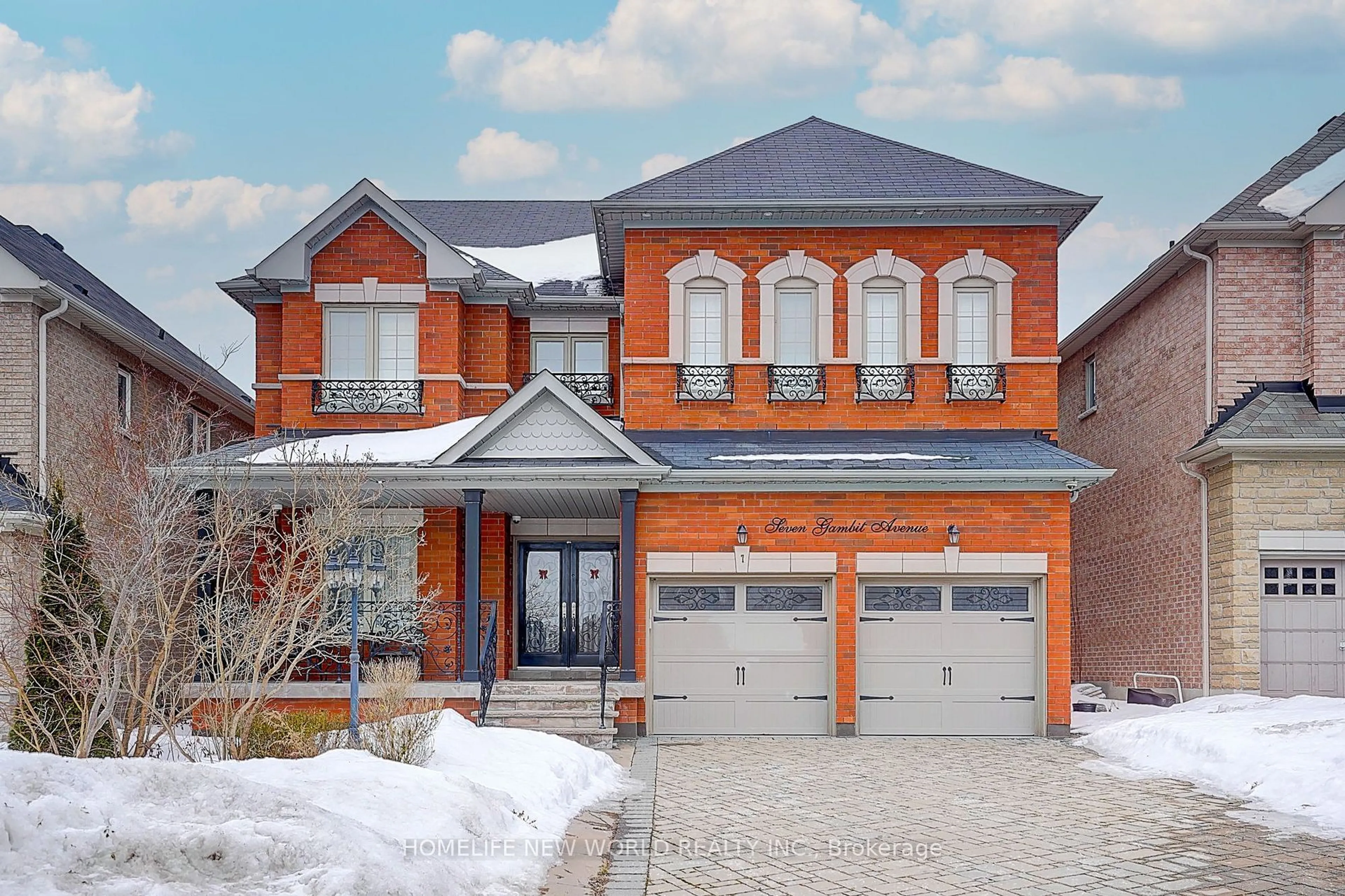 Home with brick exterior material, street for 7 Gambit Ave, Vaughan Ontario L4H 0Y6