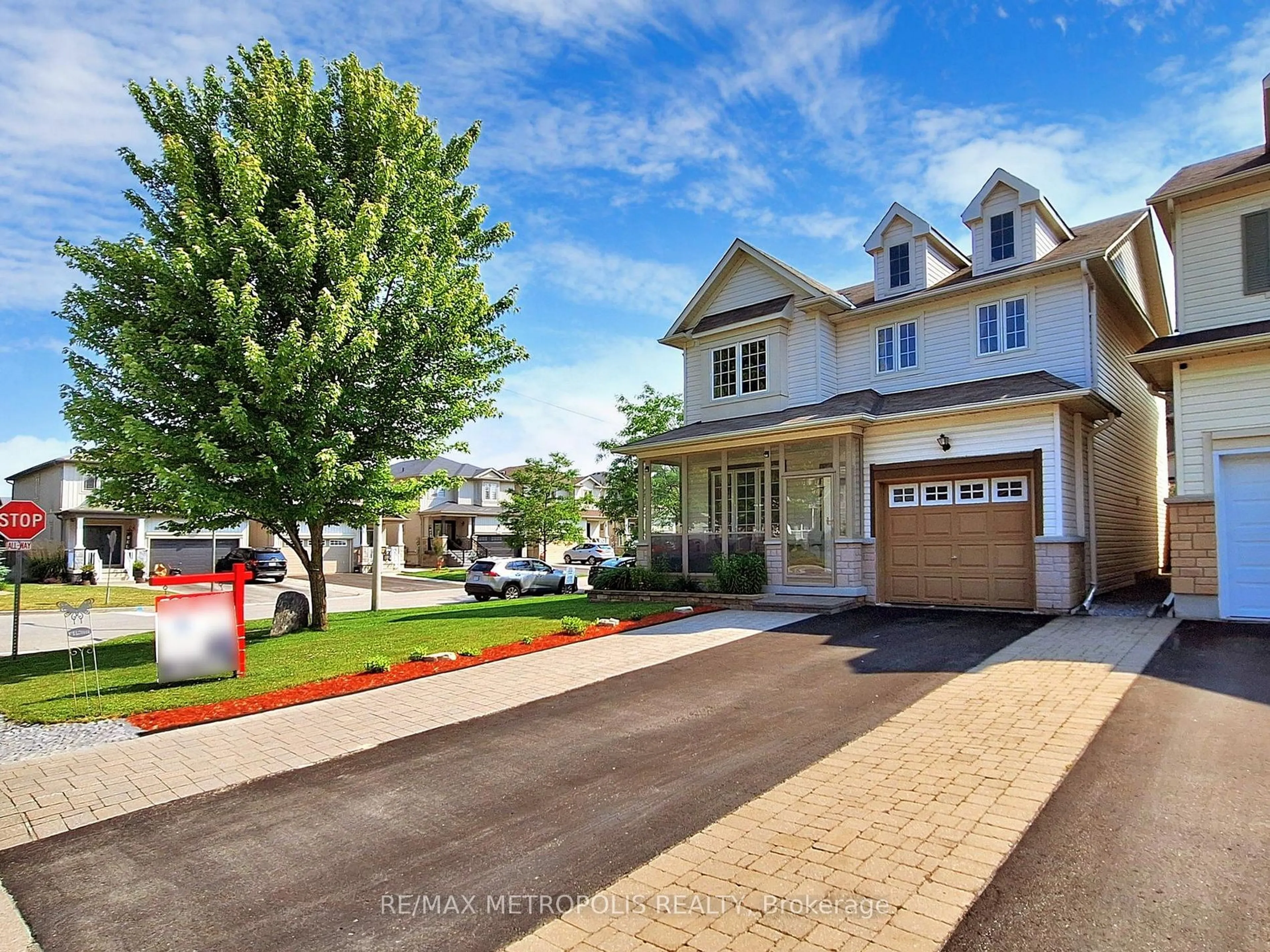 Home with vinyl exterior material, street for 263 Greenwood Dr, Essa Ontario L3W 0E9