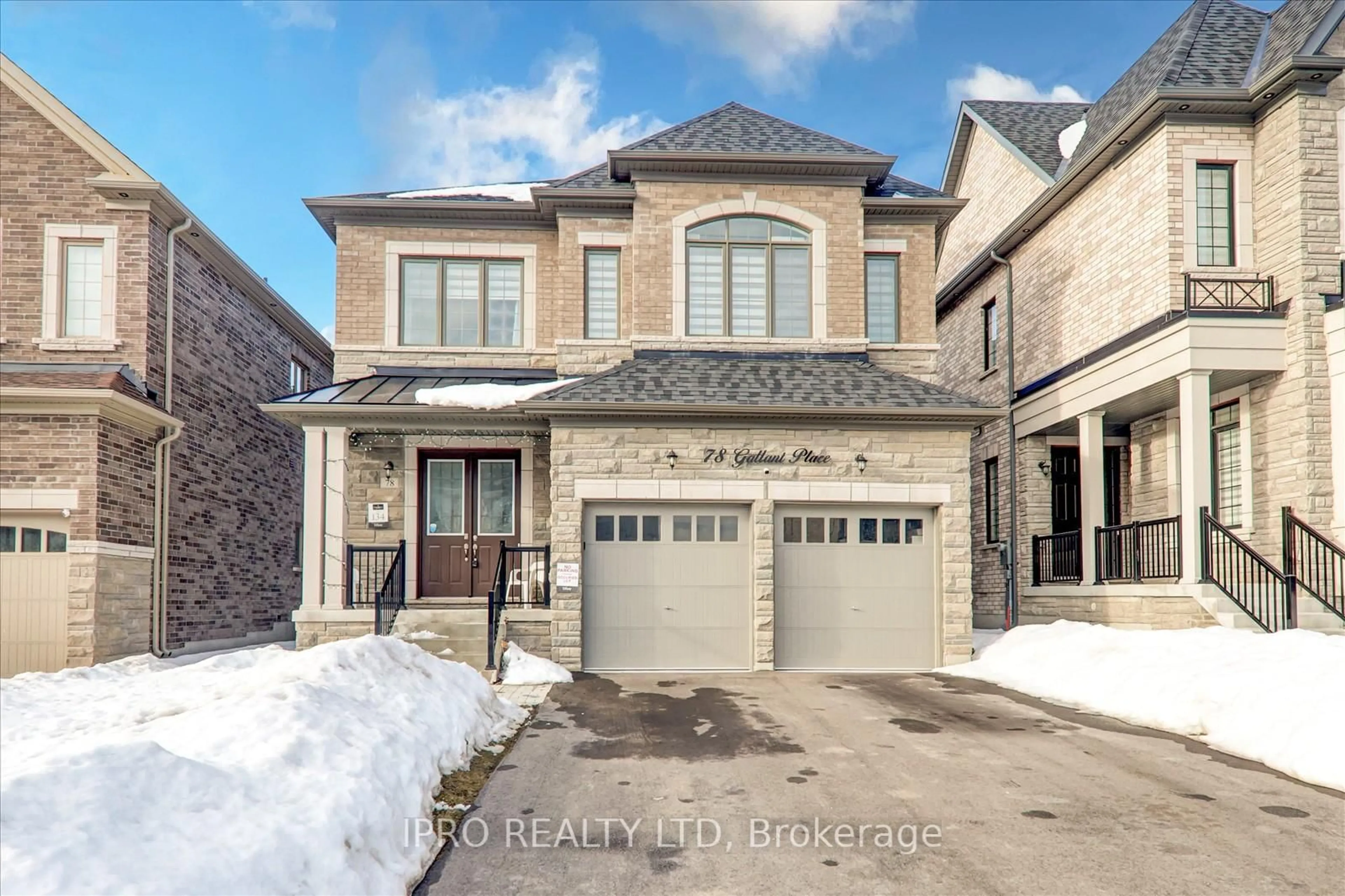 Home with brick exterior material, street for 78 Gallant Pl, Vaughan Ontario L4H 3W7