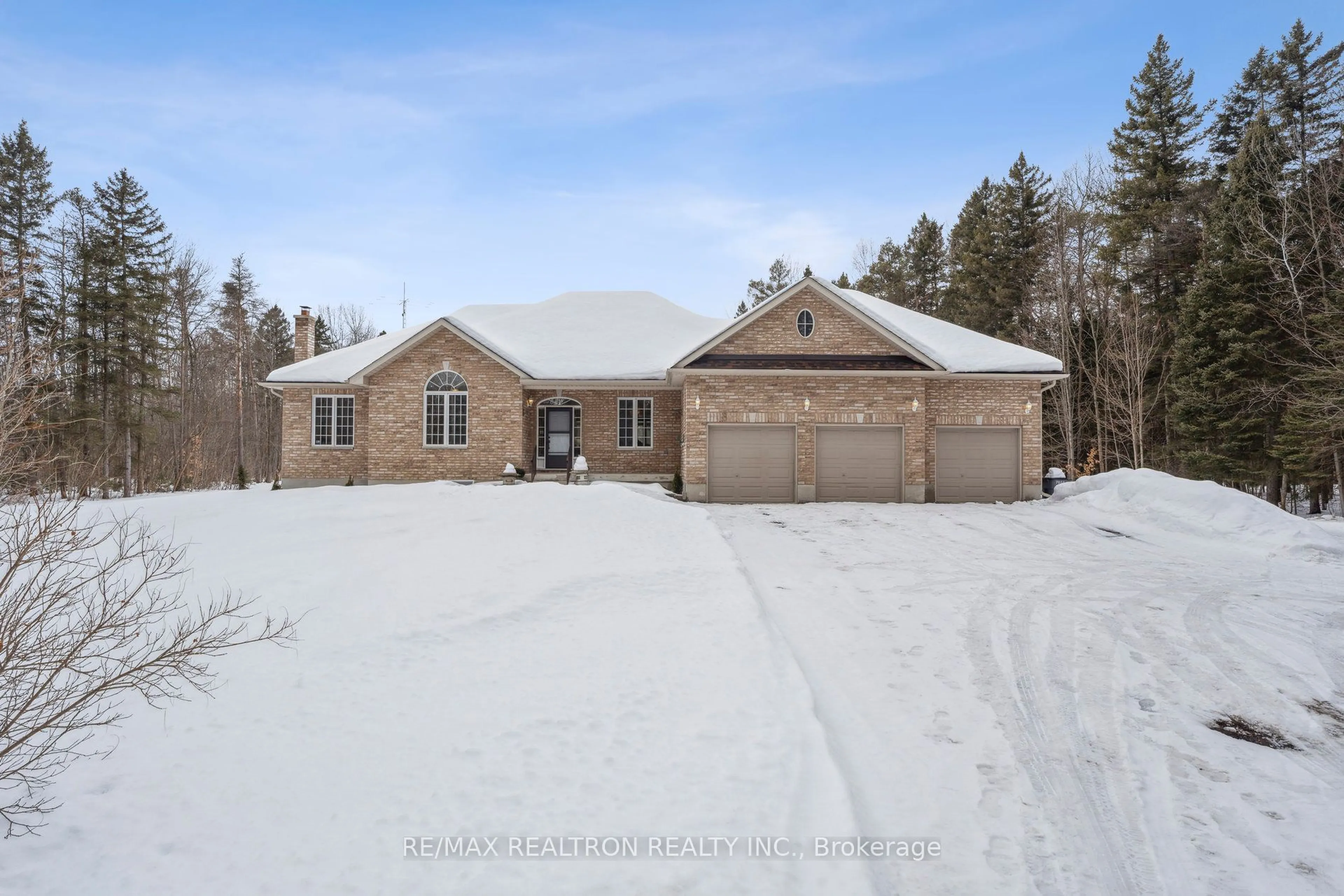 A pic from outside/outdoor area/front of a property/back of a property/a pic from drone, street for 7866 County Road 56 Rd, Essa Ontario L0M 1T0