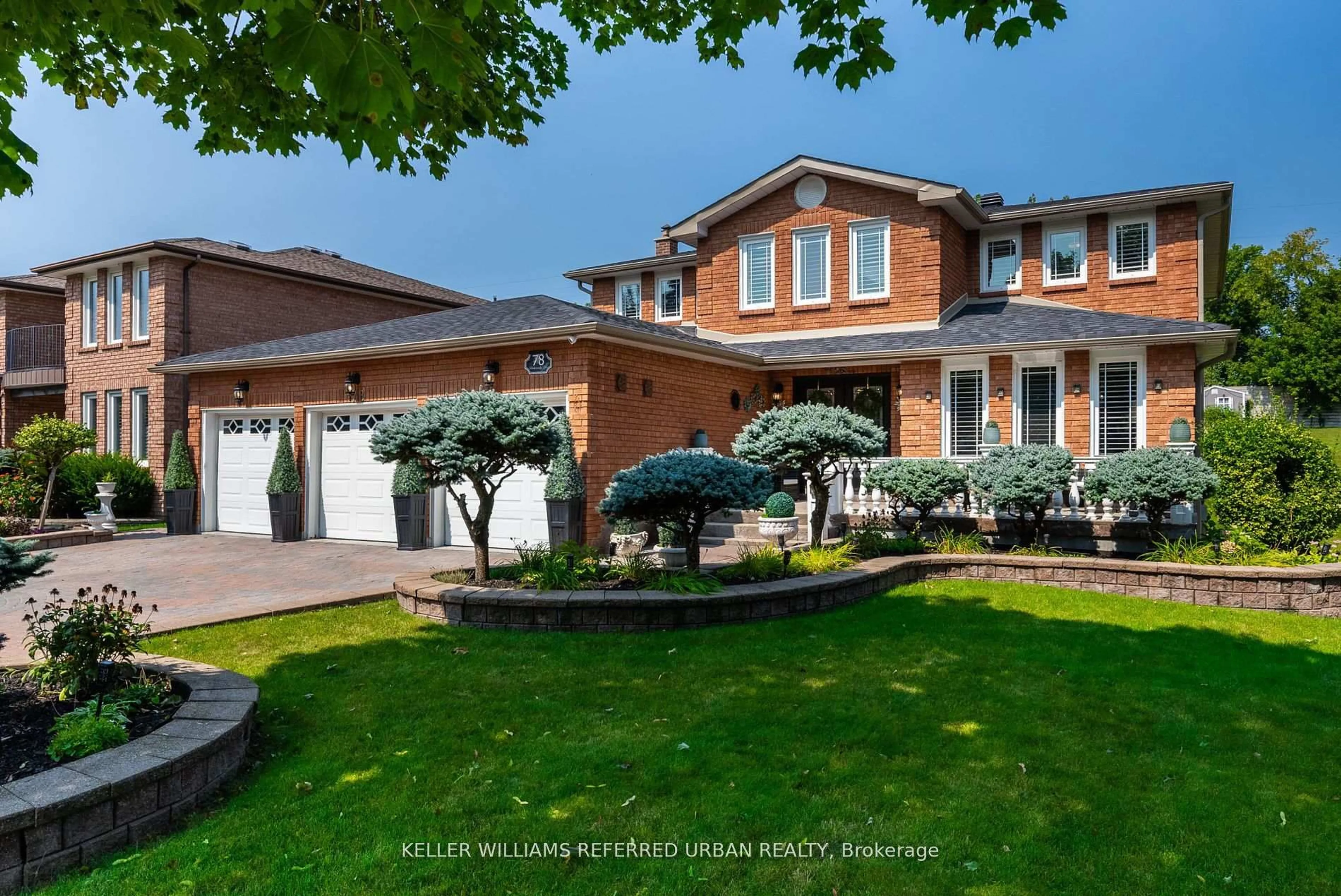 Home with brick exterior material, street for 78 Beckenridge Dr, Markham Ontario L3S 3B1