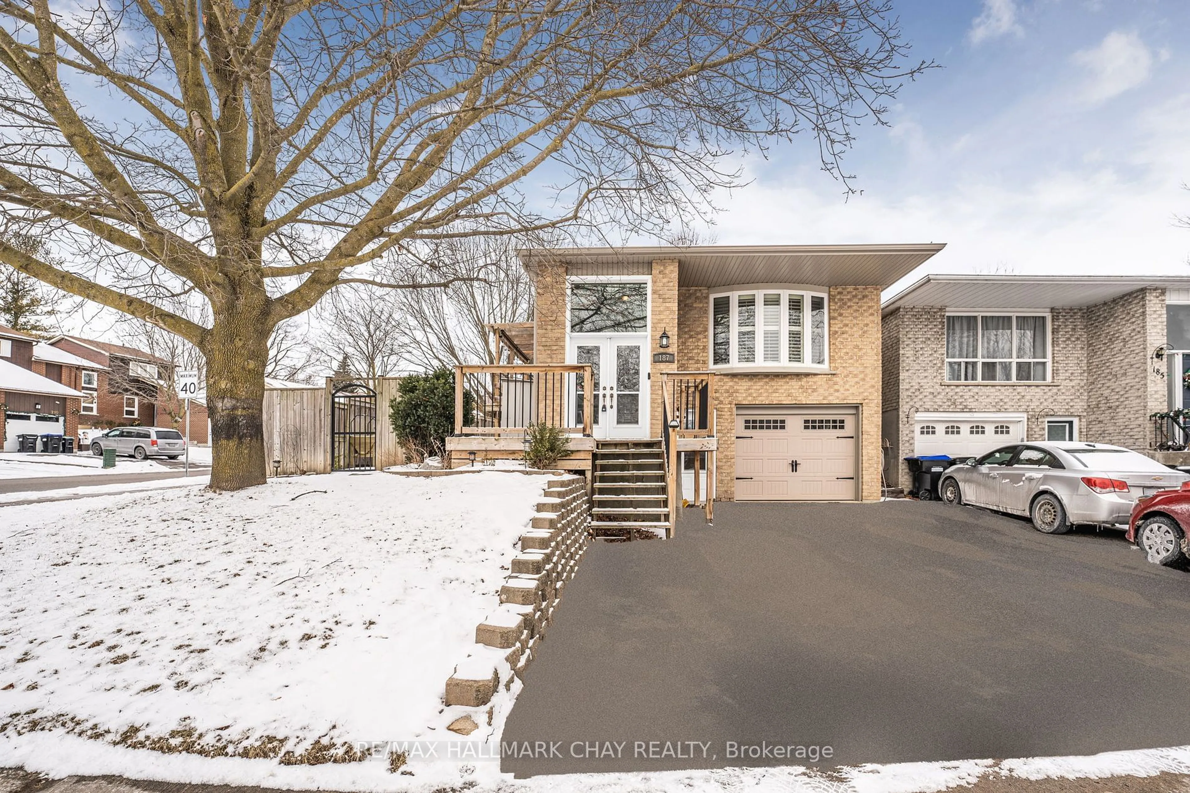 Home with brick exterior material, street for 187 Fred Cook Dr, Bradford West Gwillimbury Ontario L3Z 1V1