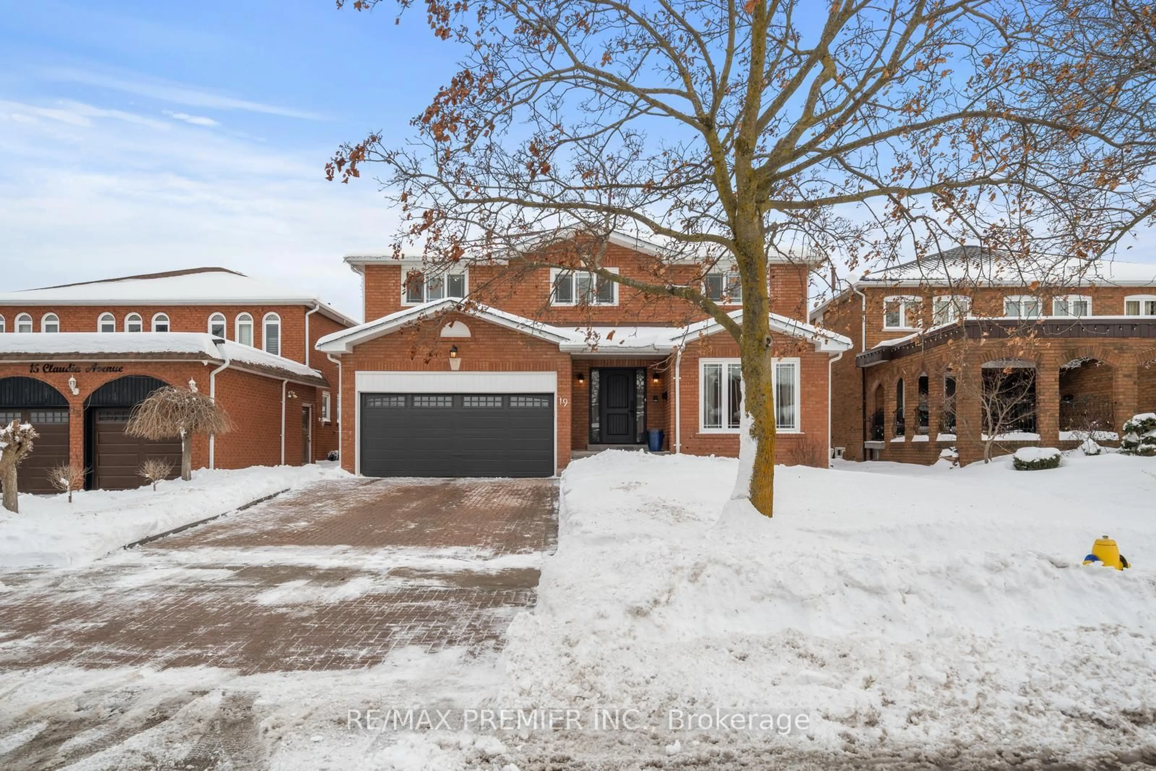 Home with brick exterior material, street for 19 Claudia Ave, Vaughan Ontario L4L 6S1