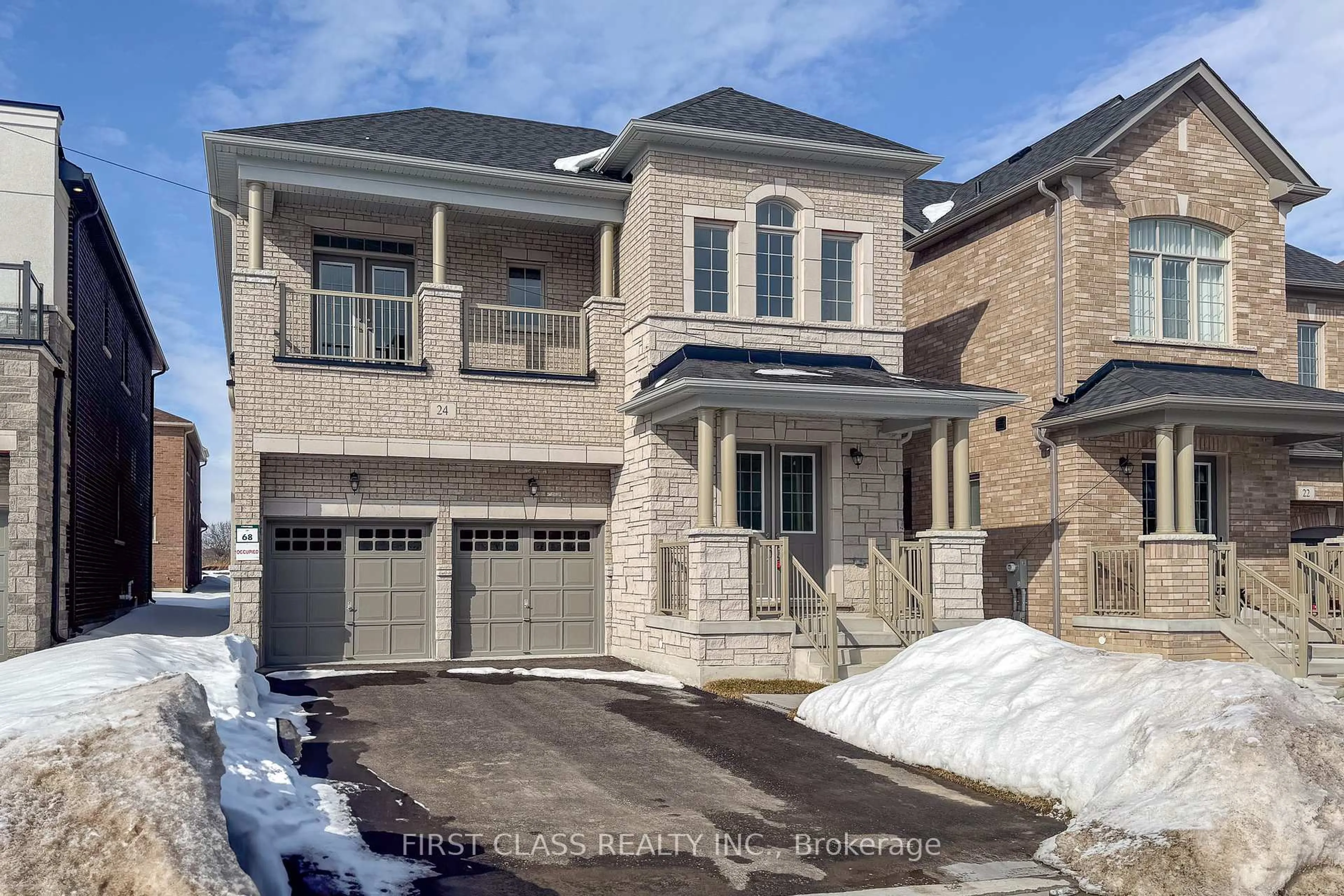 Home with brick exterior material, street for 24 Current Dr, Richmond Hill Ontario L4S 0M5